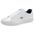 lacoste sneakers carnaby evo tri1 sma wit