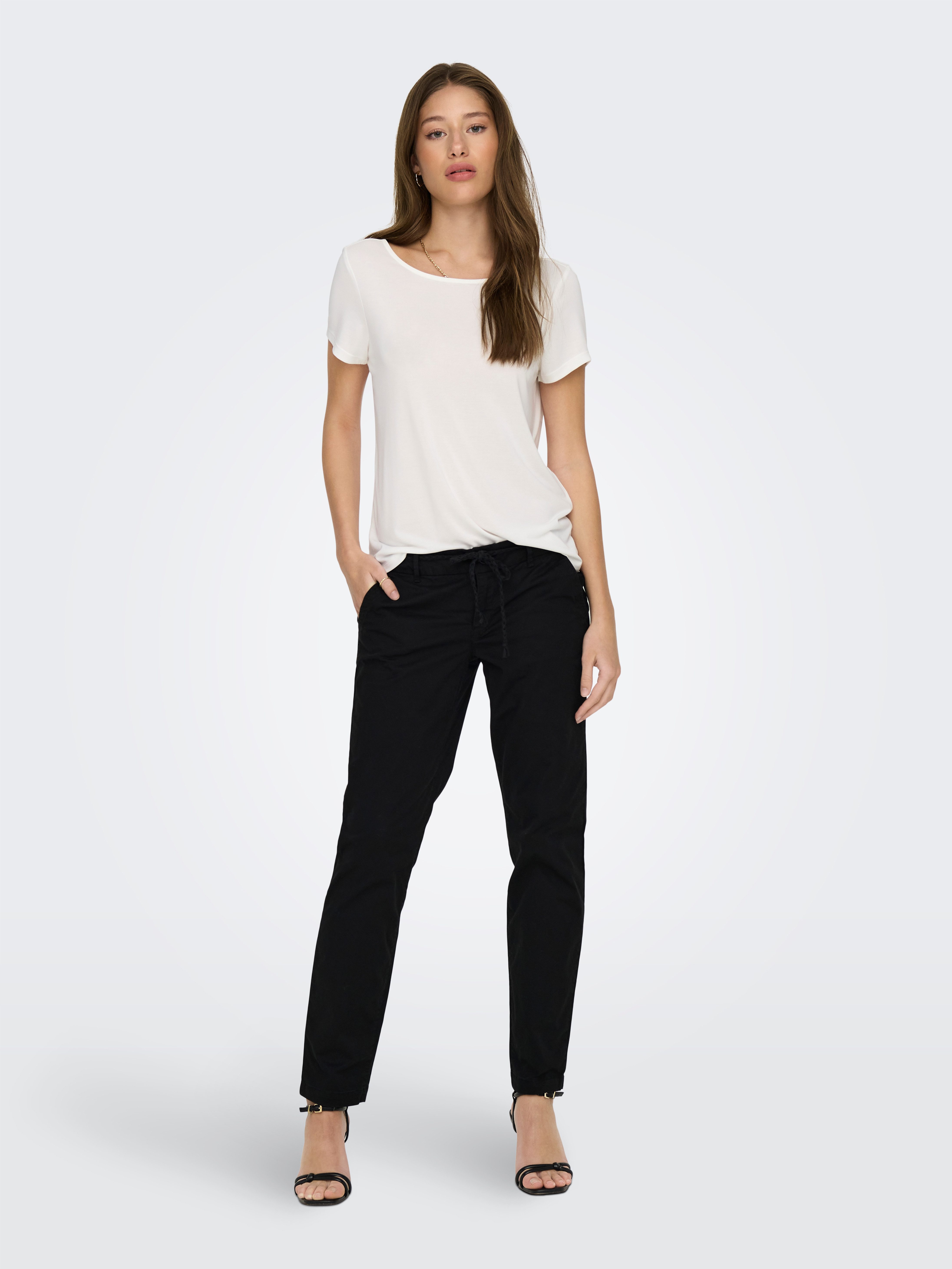 Only Chino ONLEVELYN REG ANKLE CHINO PANT PNT NOOS