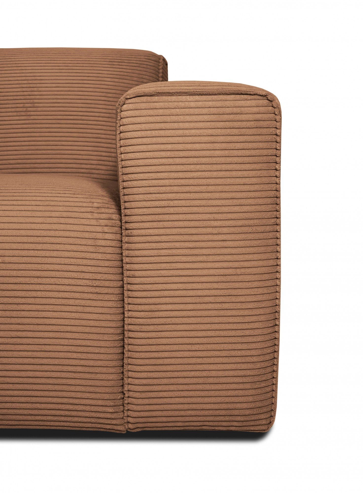 INOSIGN Zithoek Clayton in een trendy ribfluwelen bekleding, diverse combinaties mogelijk