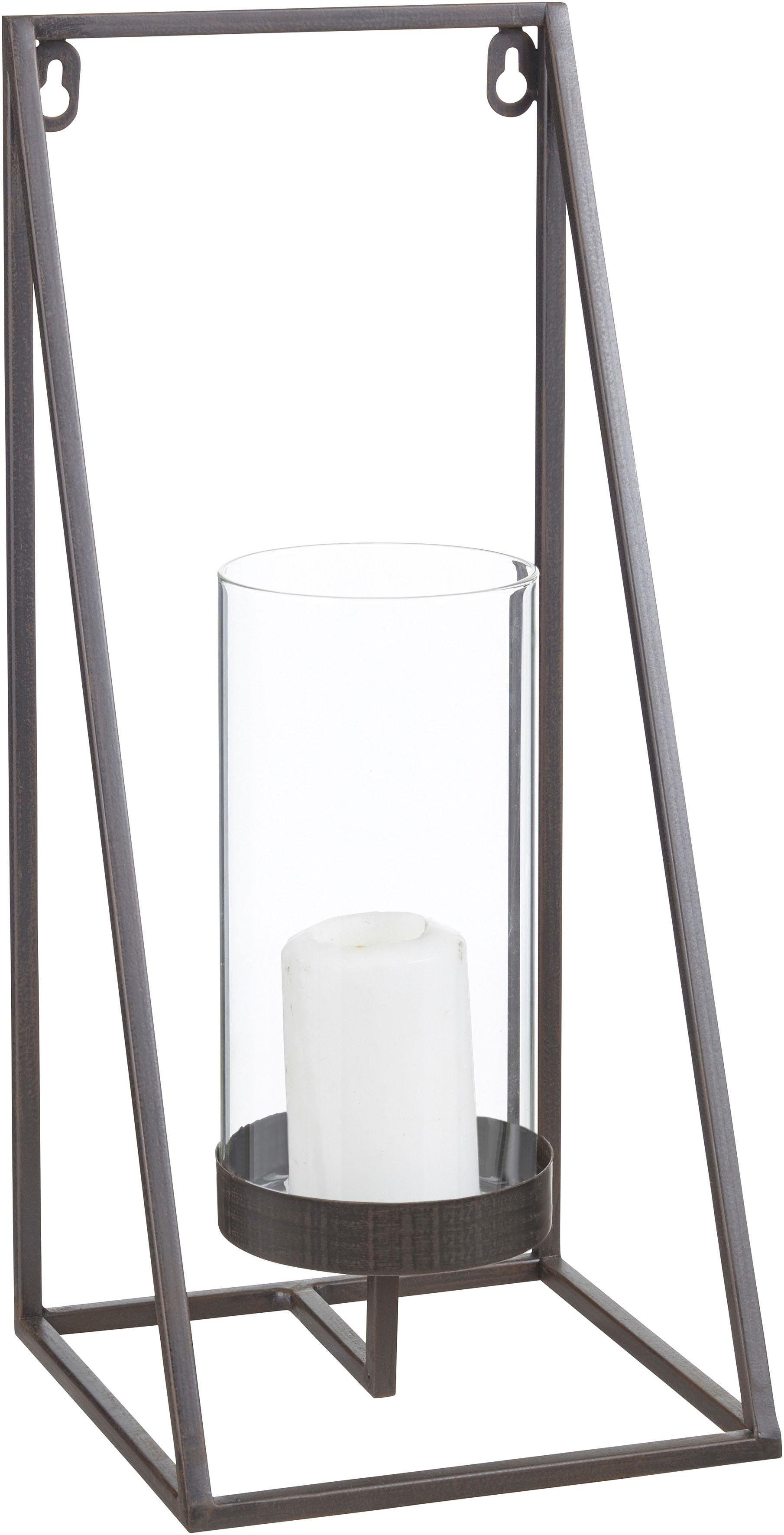 andas Wandkaarsenhouder Industrial Candleholder Industrial, modern, metaal, zwart (1 stuk)