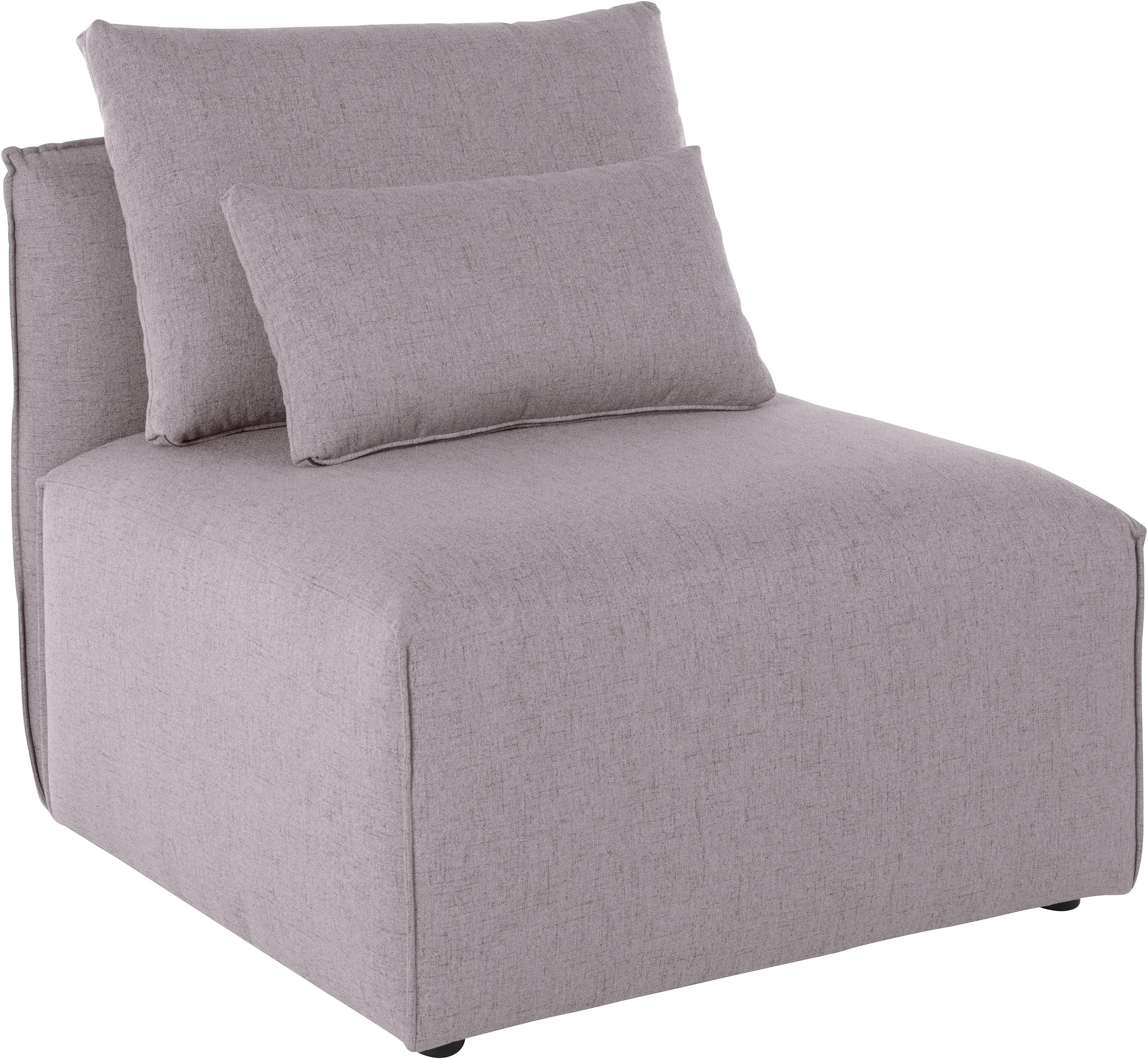 andas Fauteuil Nöre Modulair - om samen te stellen, in vele stofkwaliteiten en kleuren fauteuils grijs