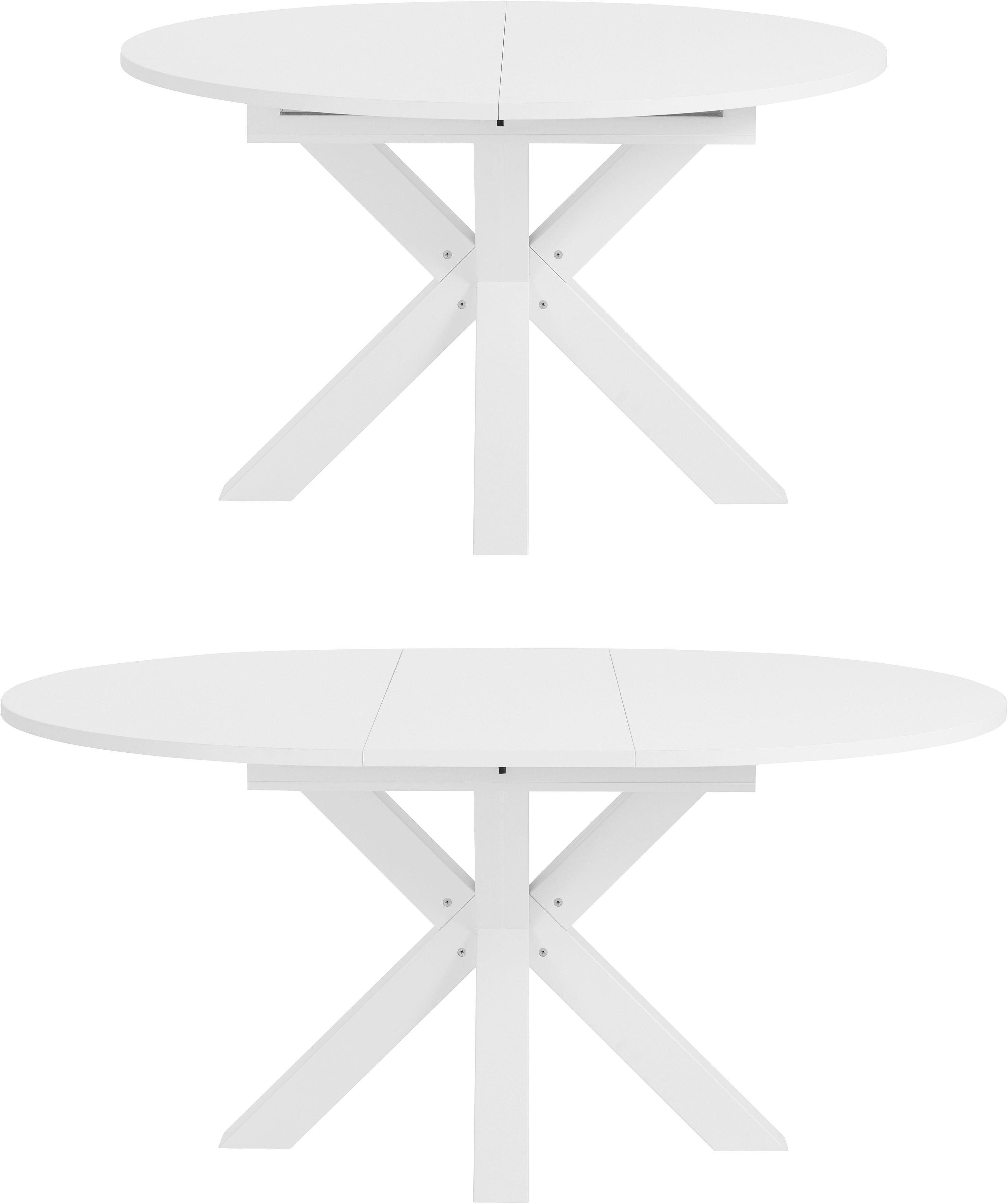 Mäusbacher Eettafel , stervormige voet