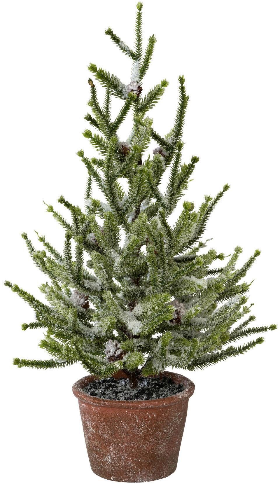 my home Kunstkerstboom Kerstversiering, kunstmatige kerstboom, Vurenhout met (1 stuk) nu online bestellen | OTTO