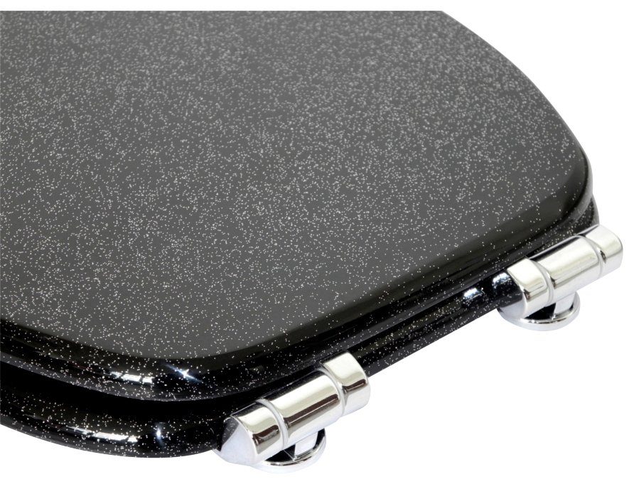 Sanilo Toiletzitting Glitter toiletzitting met soft-closemechanisme
