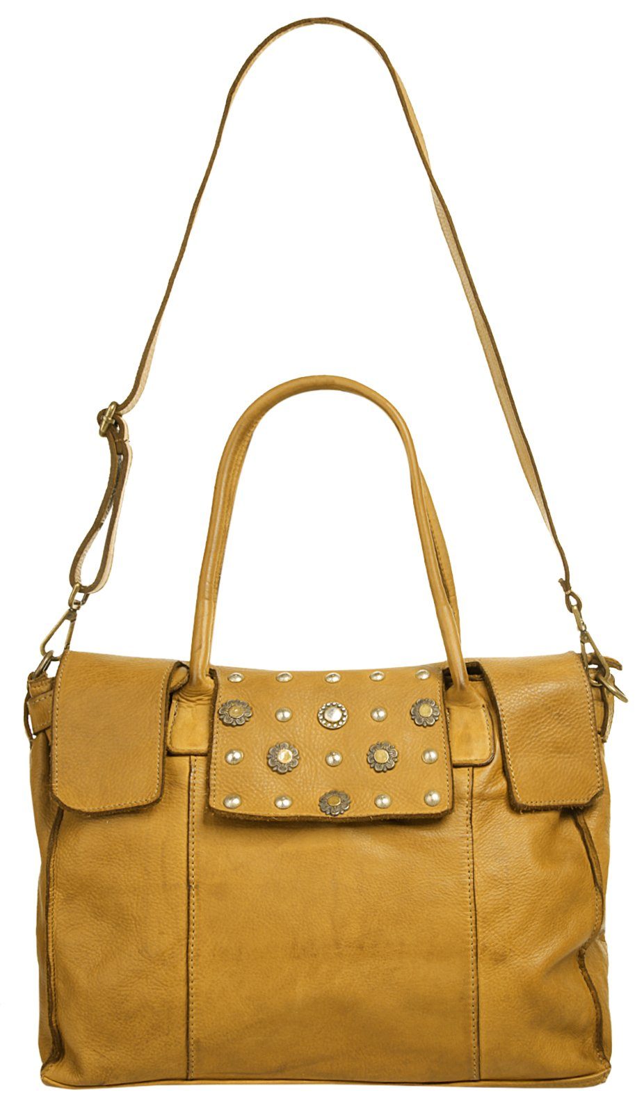 Samantha Look Shopper echt leer, made in italy