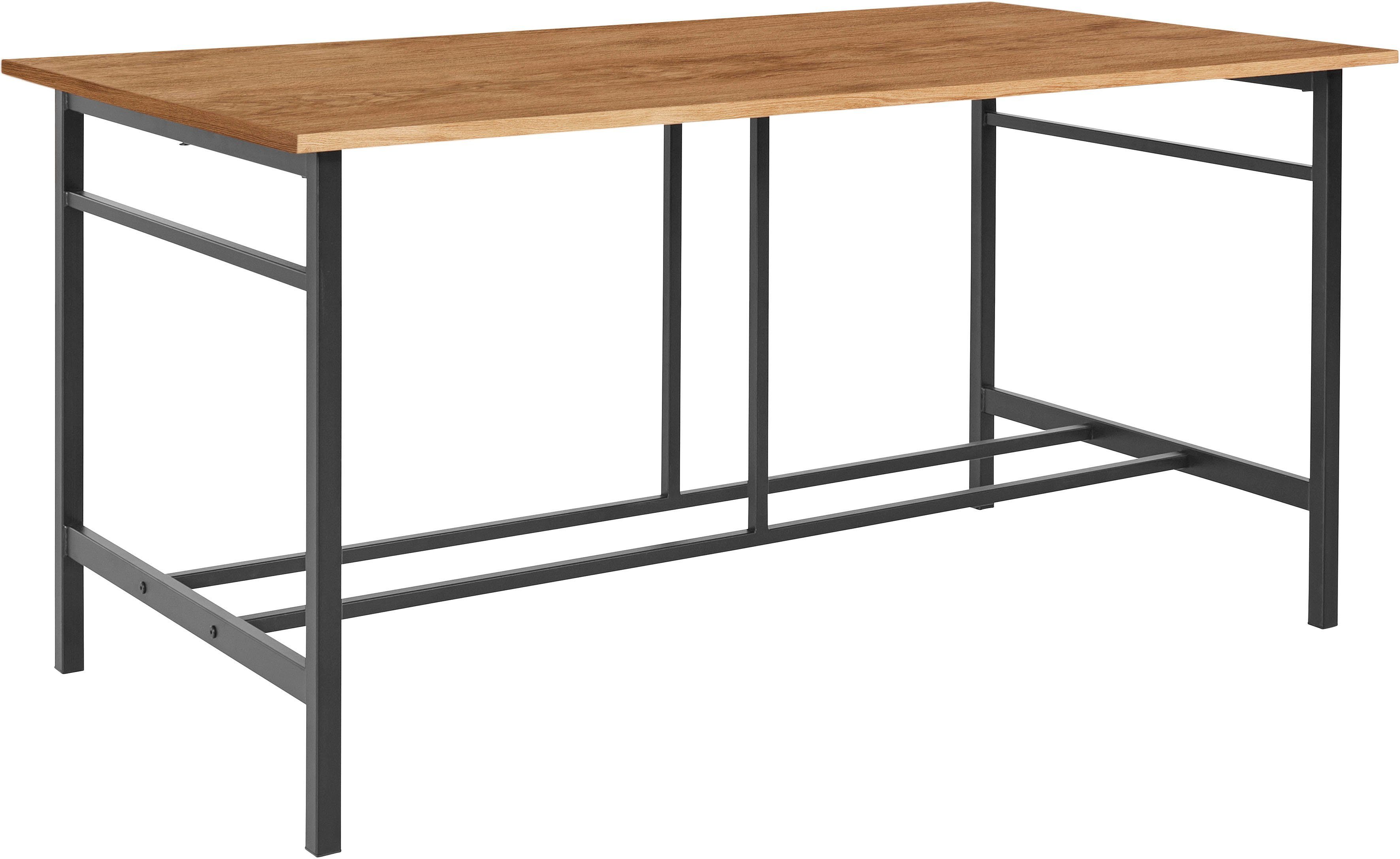Home affaire Eettafel Sare met echt houtfineer van eiken