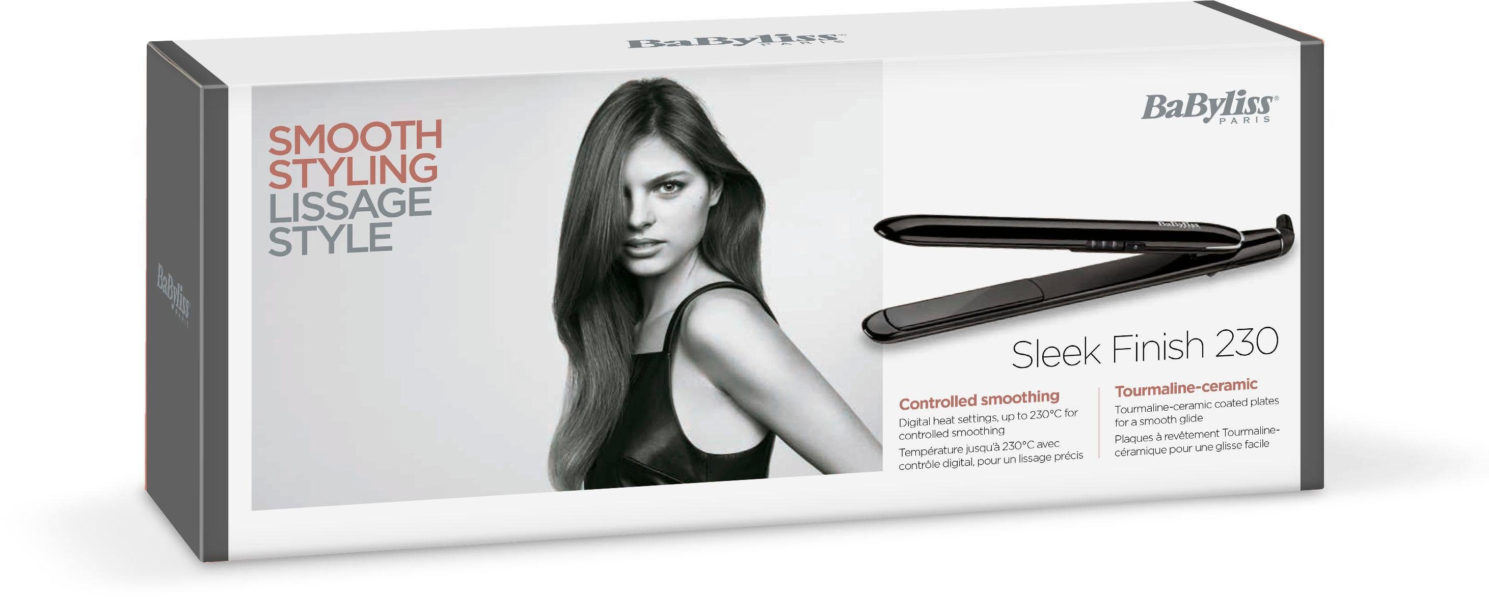 Babyliss Straightener ST255E Sleek Finish 230