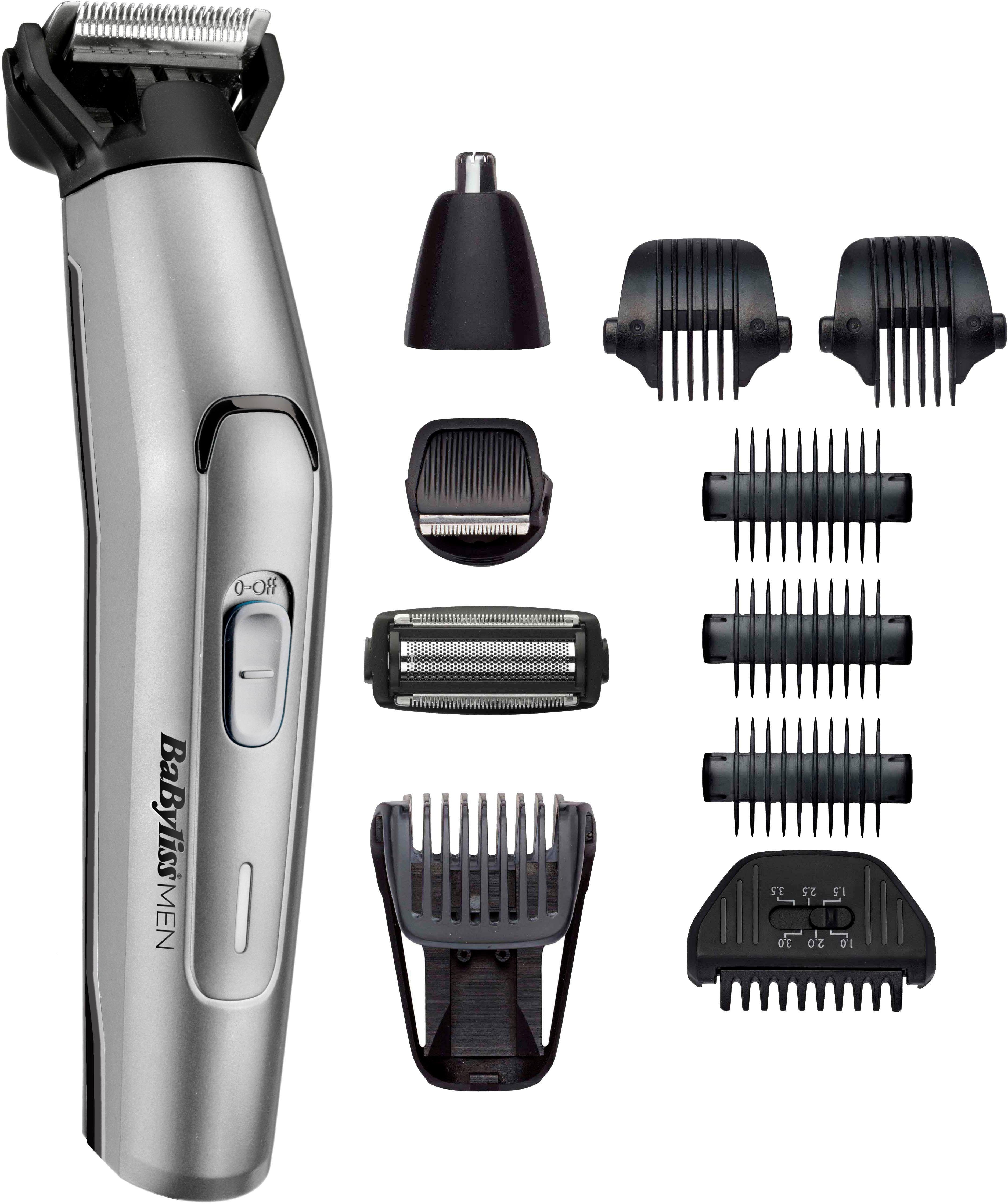 Babyliss Multifunctionele trimmer MT861E MEN 11-in-1 titanium multigrooming set voor gezicht &...