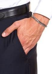 Joop! Edelstalen armband 2026989 met zirkoon (synthetisch)