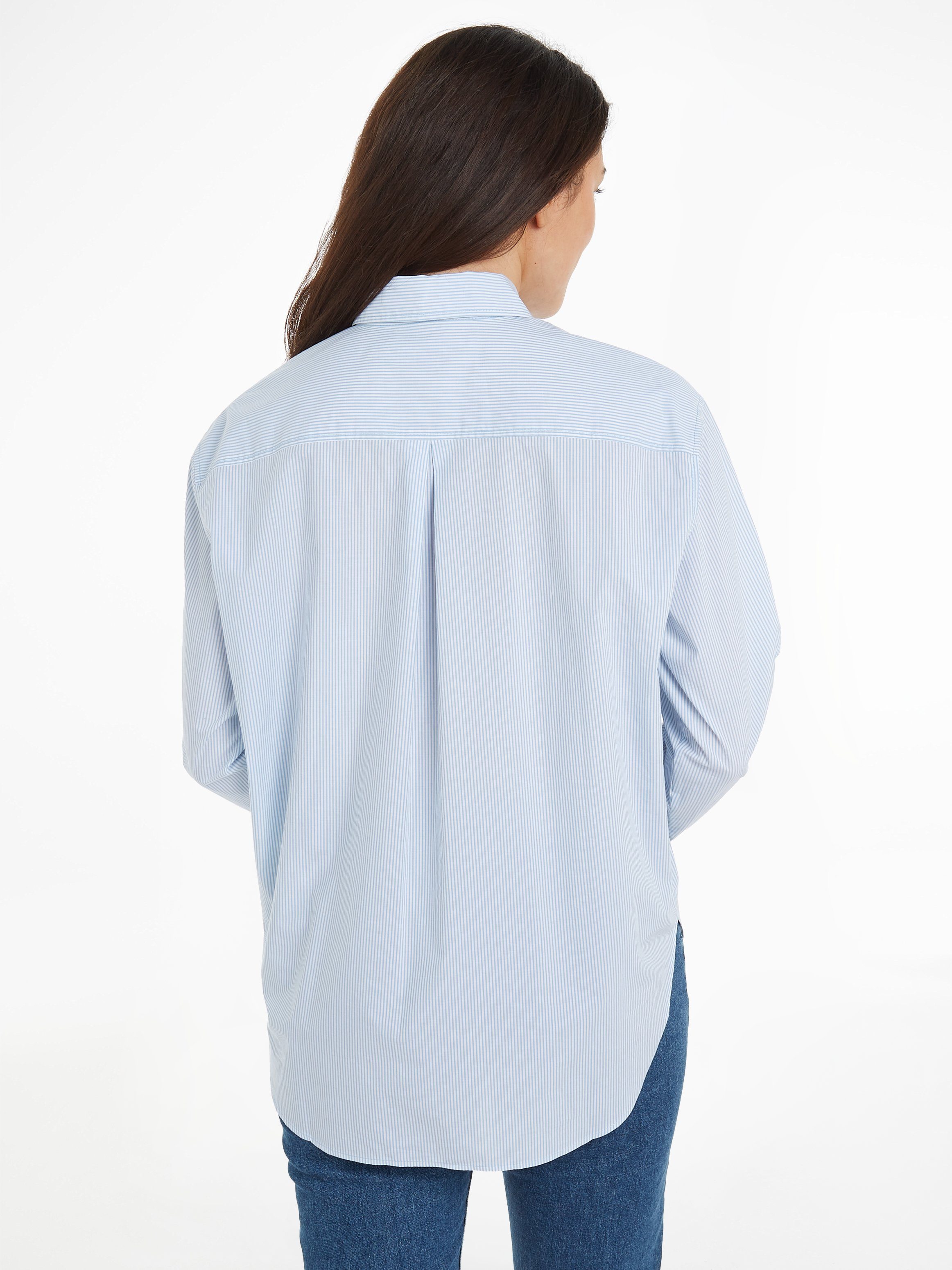 Calvin Klein Overhemdblouse WOVEN LABEL RELAXED SHIRT