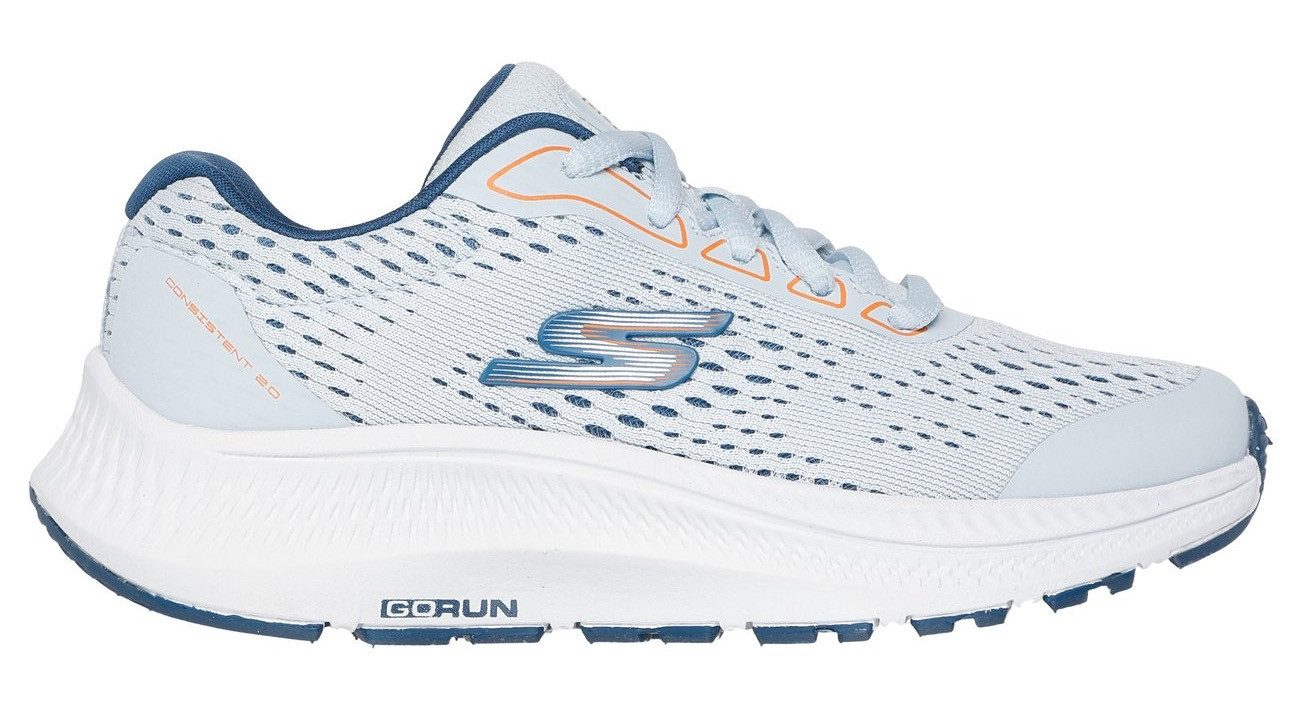 Skechers Sneakers GO RUN CONSISTENT 2.0 , veterschoenen met gepolsterde zool, maat sjabloon om te downloaden