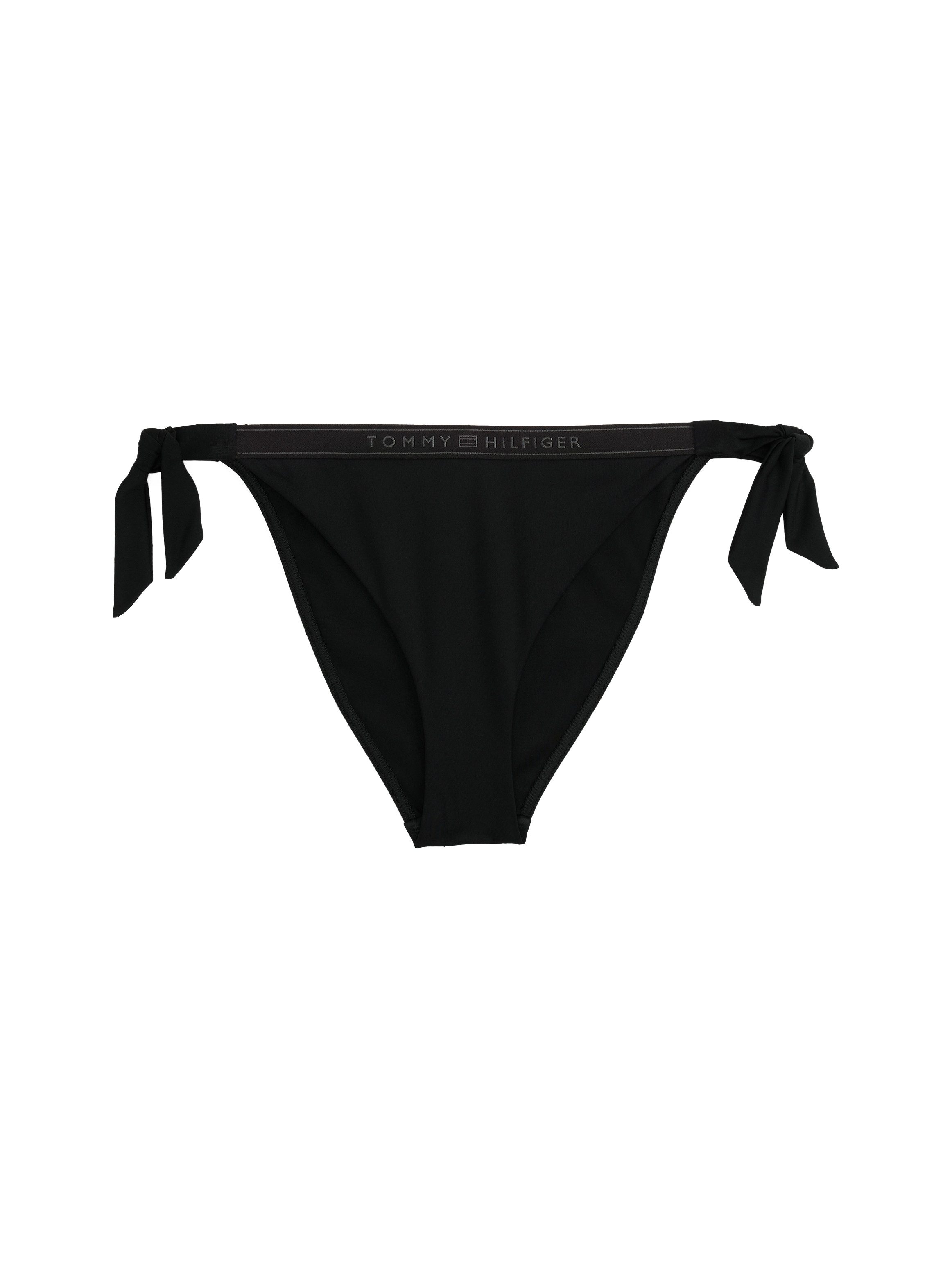 Tommy Hilfiger Swimwear Bikinibroekje SIDE TIE BIKINI met zijbindbanden, met logo-opdruk