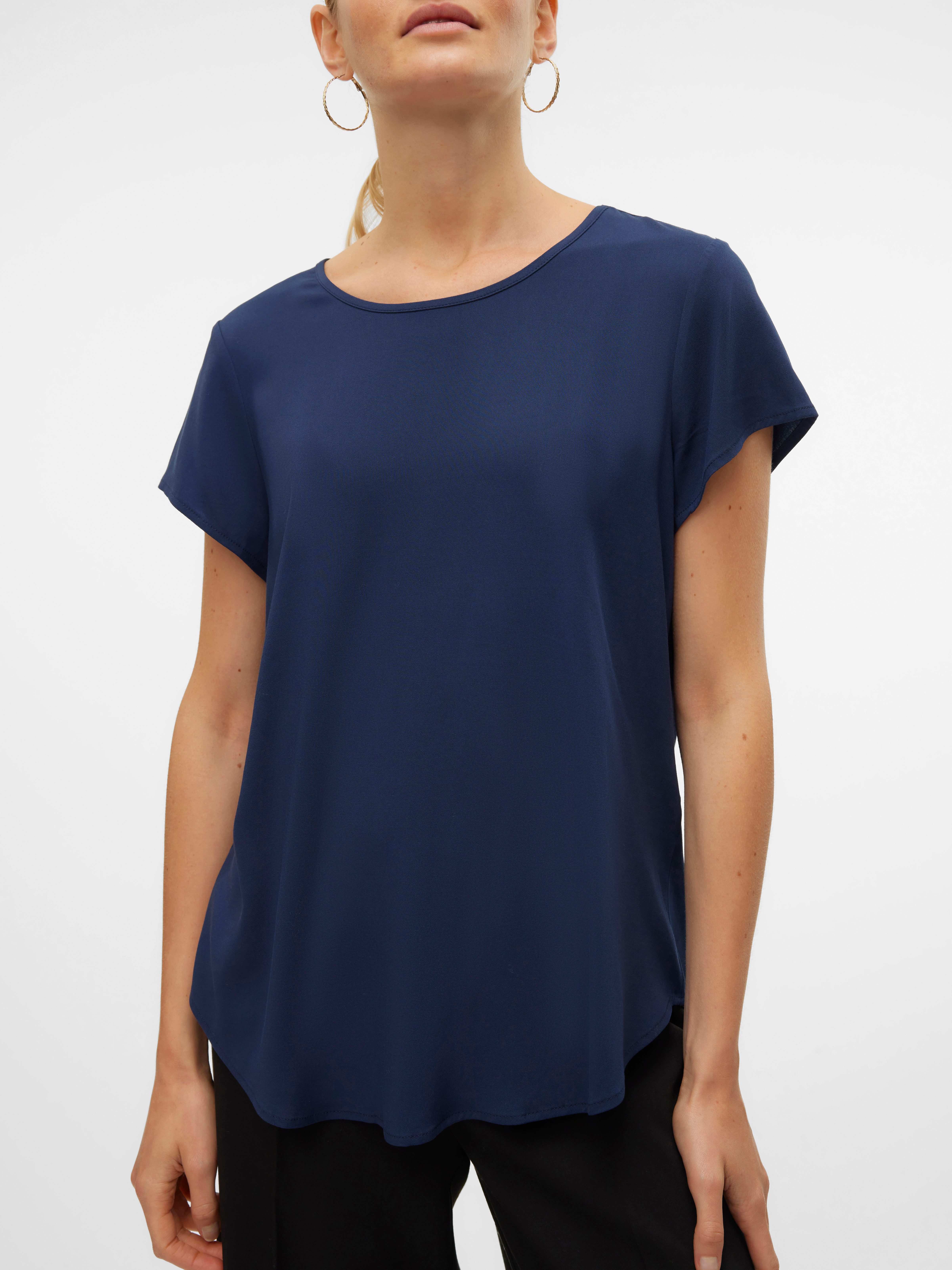 Vero Moda Shirt VMBELLA SS TOP WVN GA NOOS