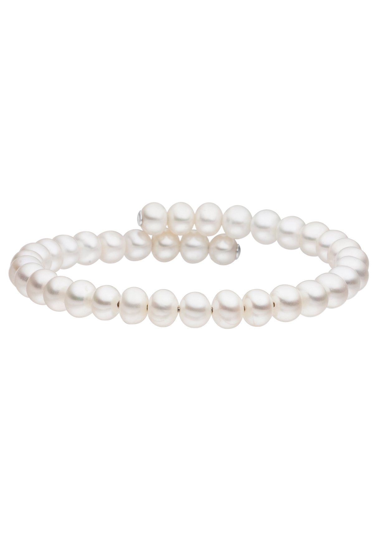 Adriana Armband La Maddalena, L12 Made in Germany - met zoetwater-cultivéparel dames armbanden wit