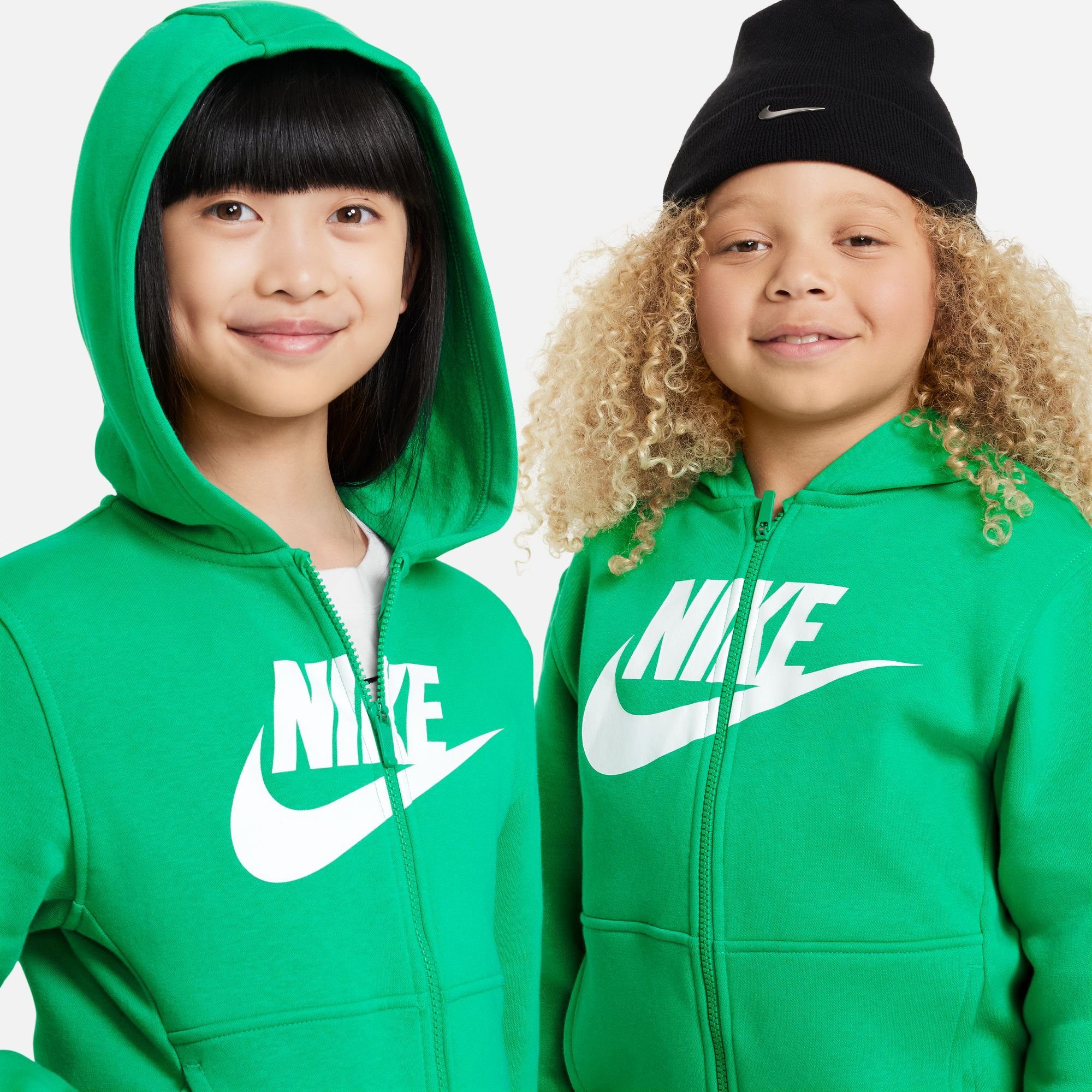Nike Sportswear Capuchonsweatvest CLUB FLEECE BIG KIDS' FULL-ZIP HOODIE