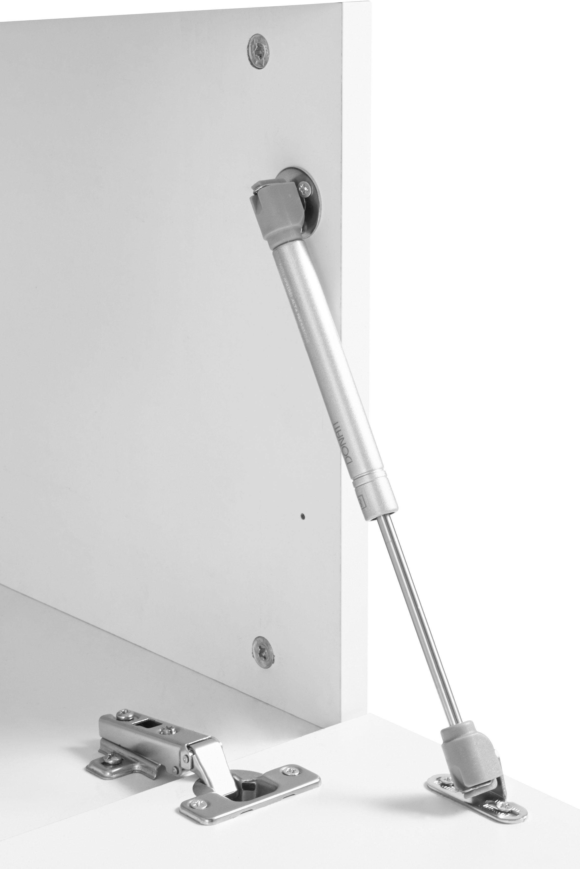 INOSIGN Tv-meubel Coro, lowboard, TV-commode, TV-meubelen, TV-bank met 2 kleppen, 1 deur, 1 glazen plank, breedte 160