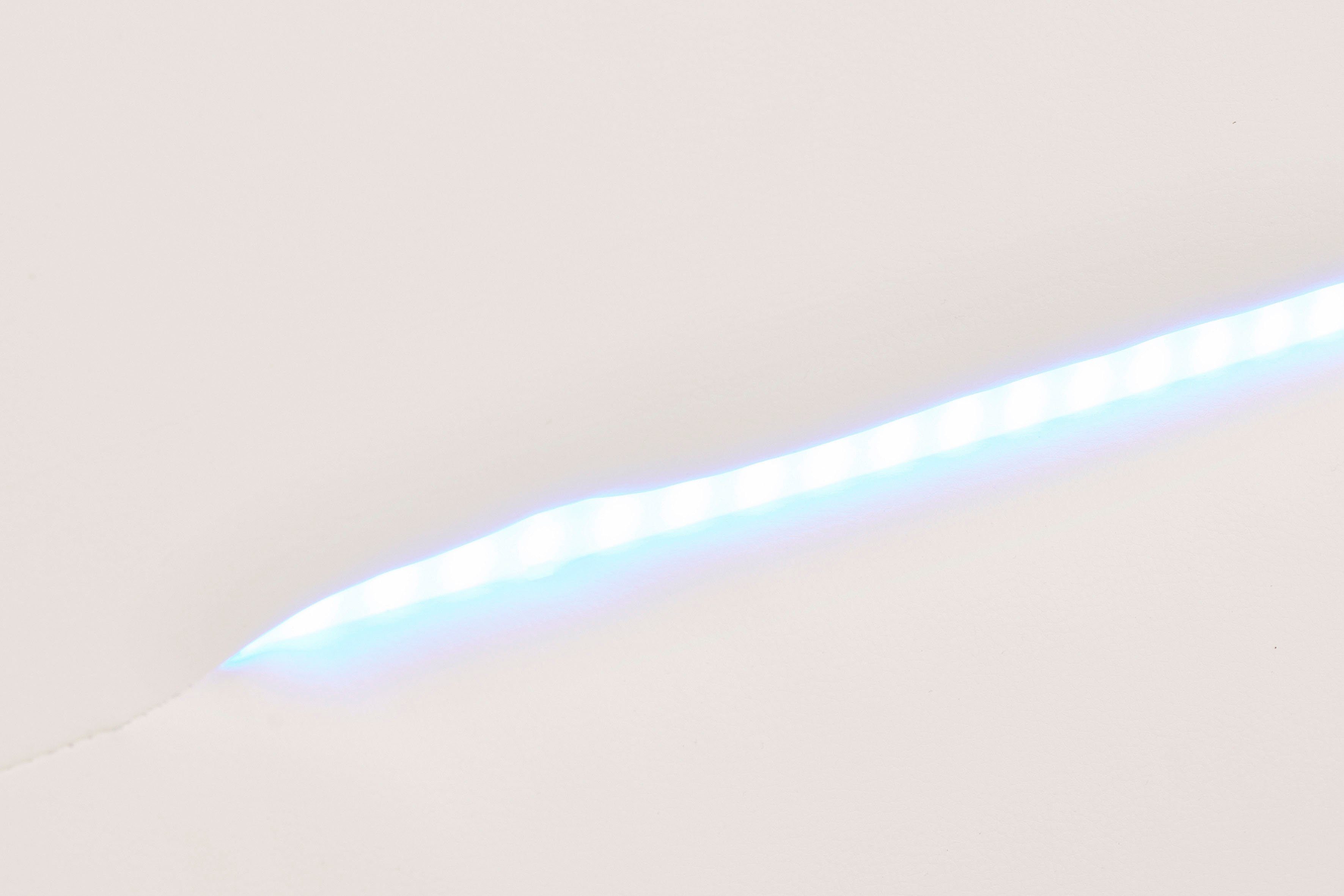COTTA Boxspring Lighstar inclusief ledverlichting, topmatras, bedkist en sierkussen