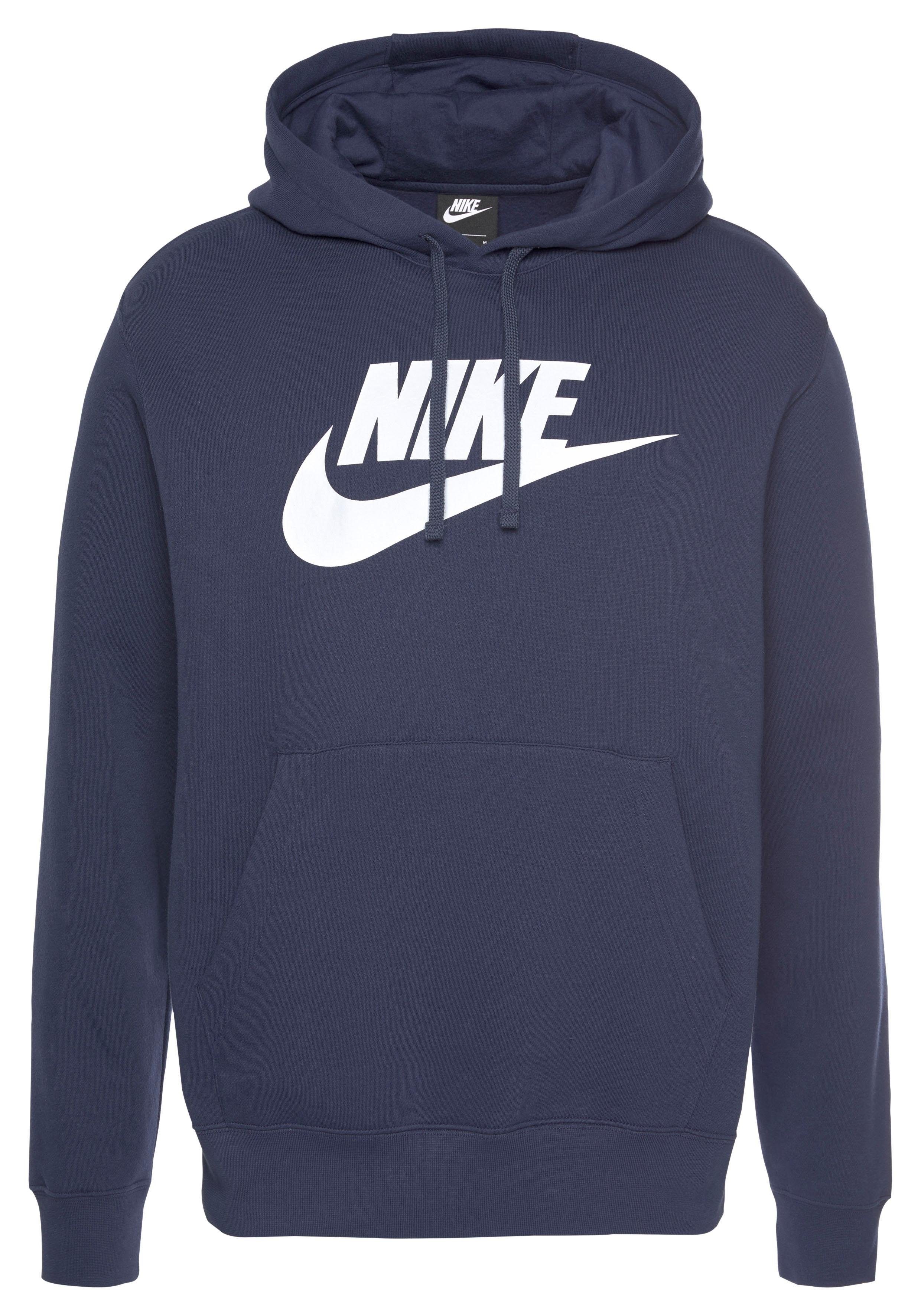 Nike Sportswear Hoodie Club Fleece Men's Graphic Pullover Hoodie