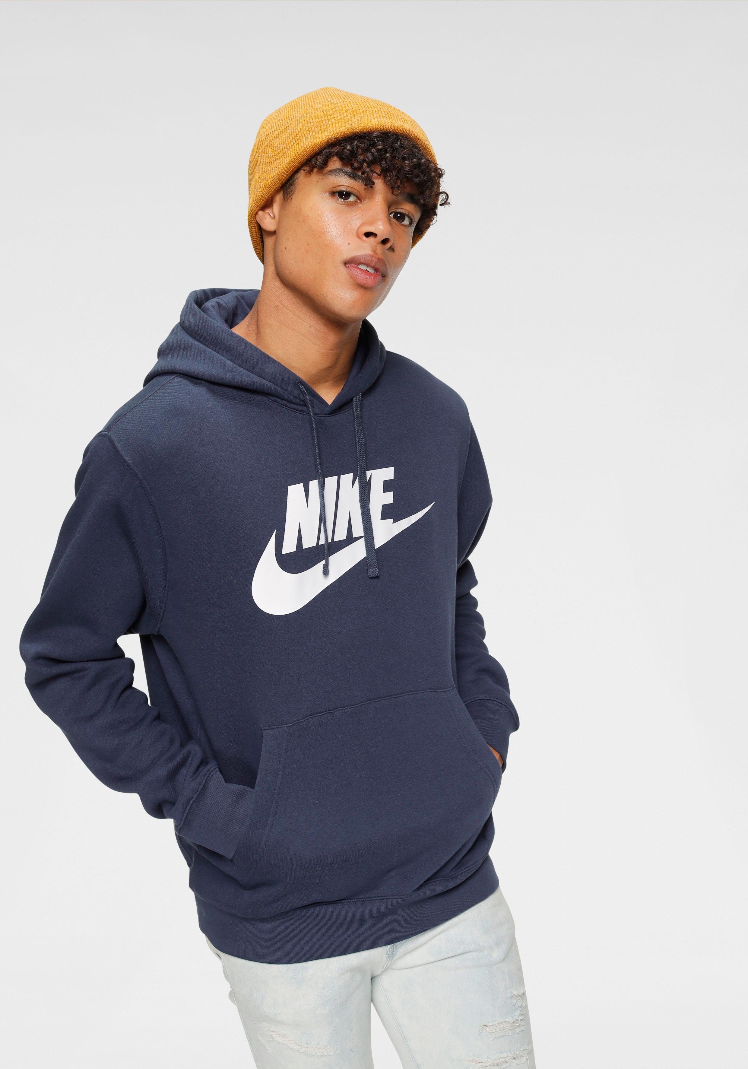 Nike Sportswear Hoodie Club Fleece Men's Graphic Pullover Hoodie
