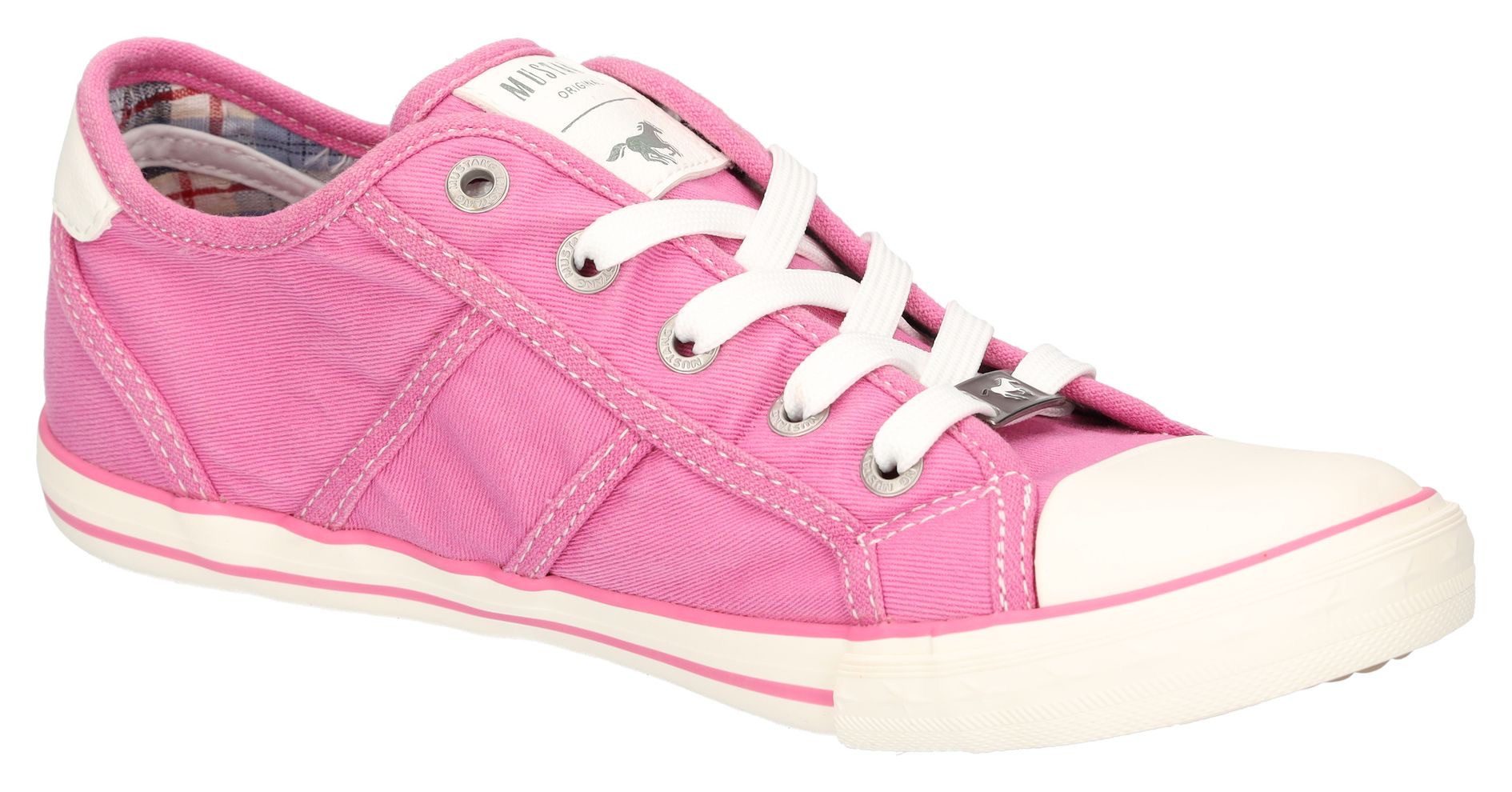 Mustang Shoes Sneakers , vrijetijdsschoen, lage schoen, veterschoen met mustang merklabel