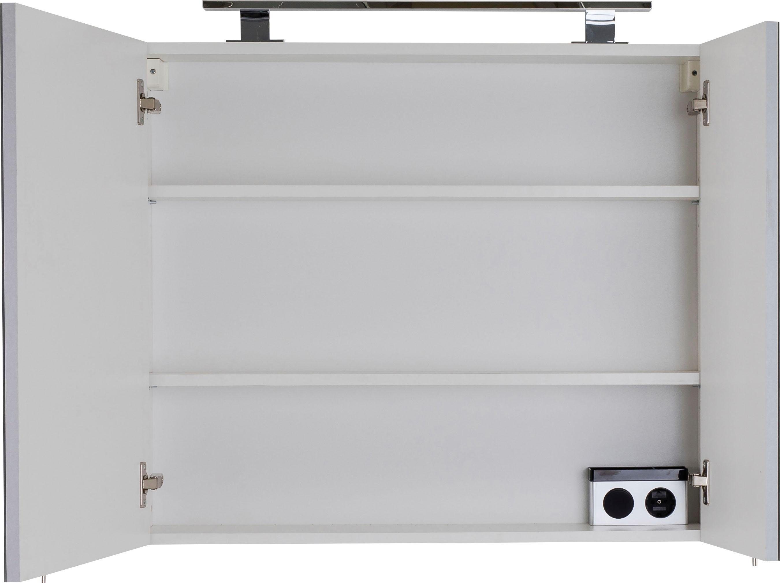 OPTIFIT Spiegelkast Mino Breedte 80 cm