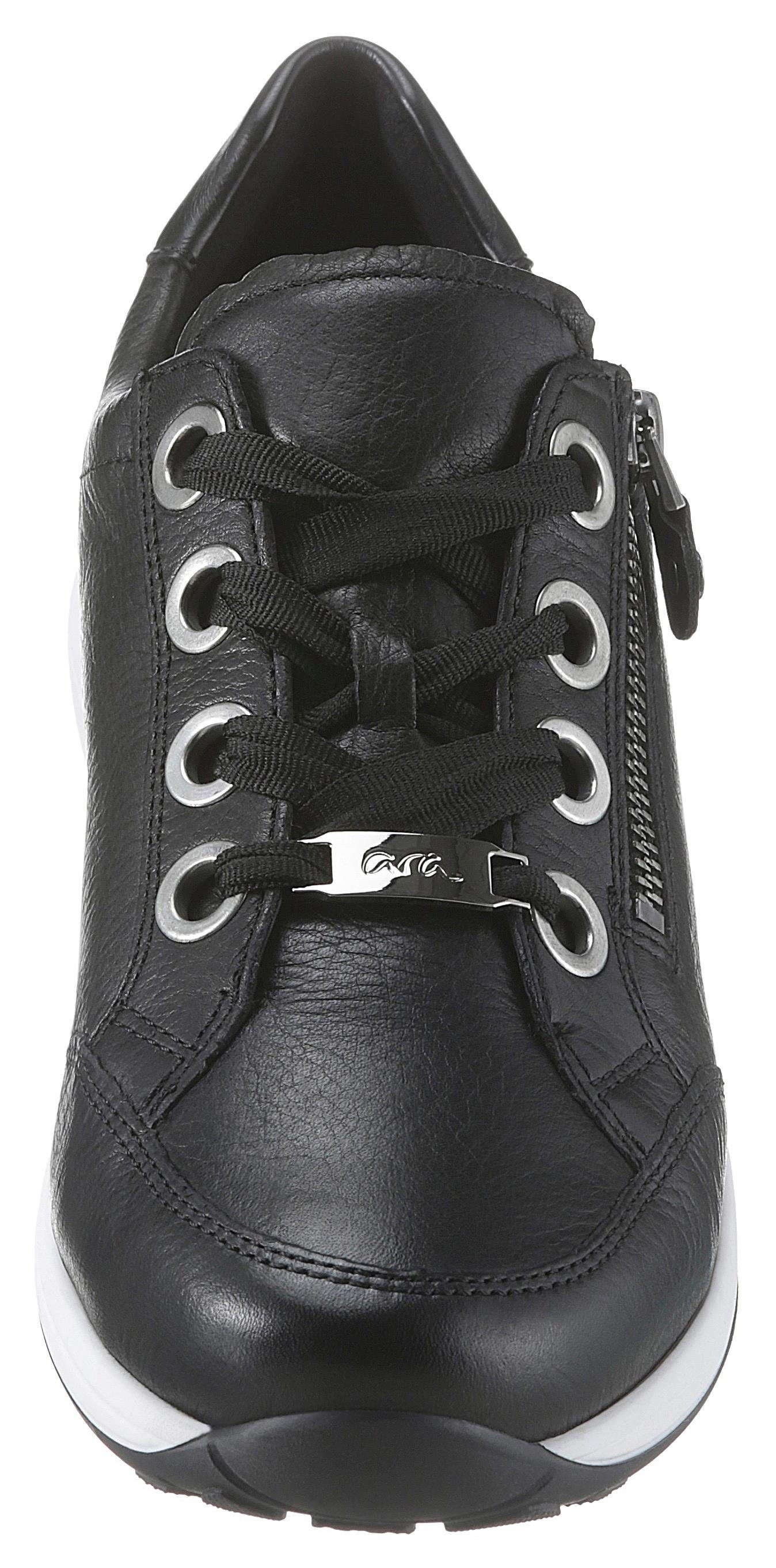 Ara Sneakers OSAKA Vrijetijdsschoen, lage schoen, veterschoen in comfortabele schoenwijdte G