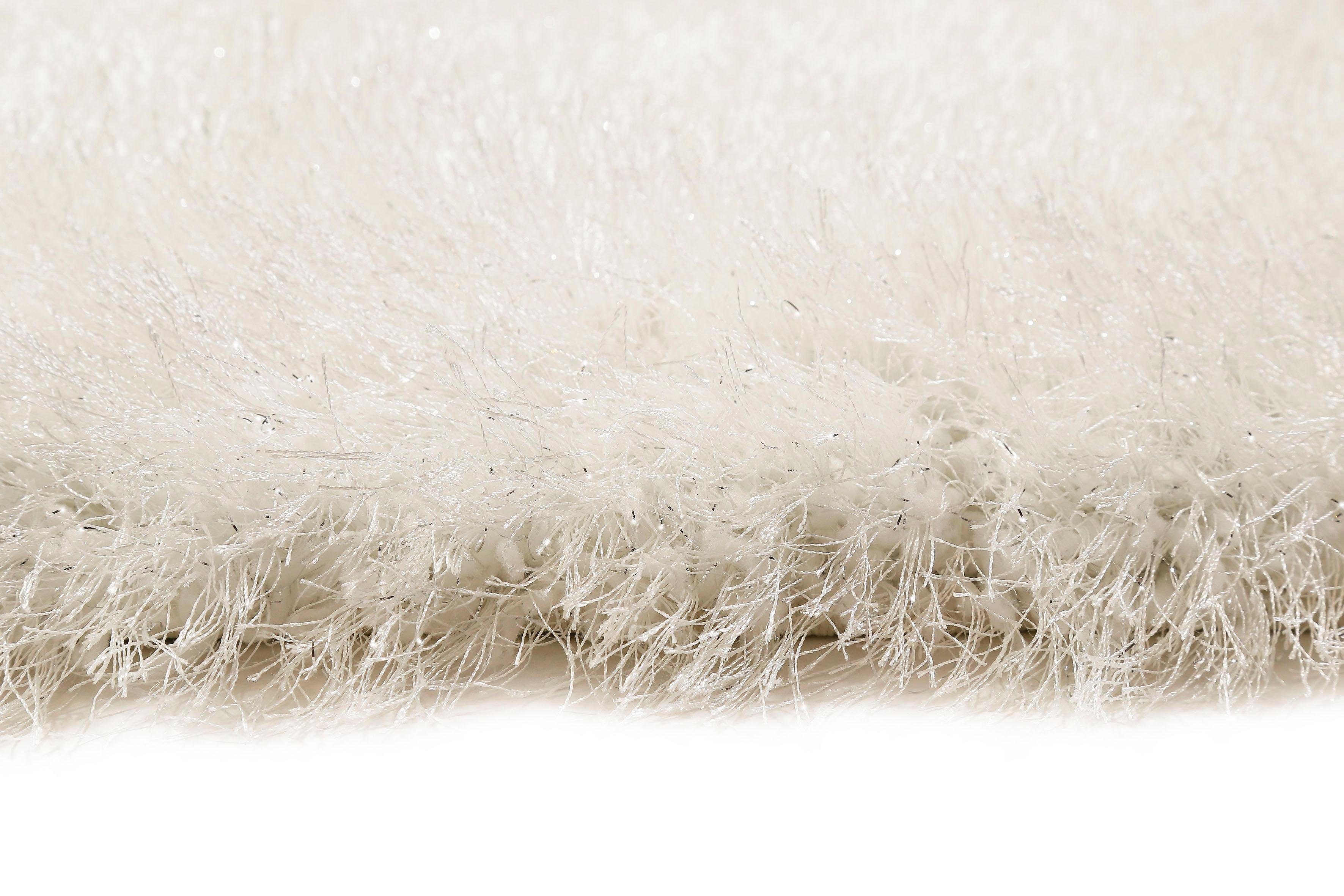 Wecon Home Hoogpolig vloerkleed Shiny Touch Glansgaren, woonkamer