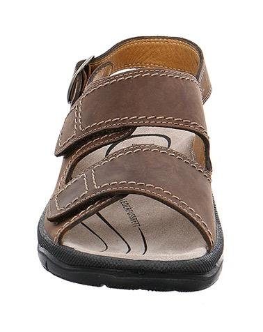 Jomos Sandalen zomerschoen, klittenbandschoen, outdoorschoen, met contraststiksels