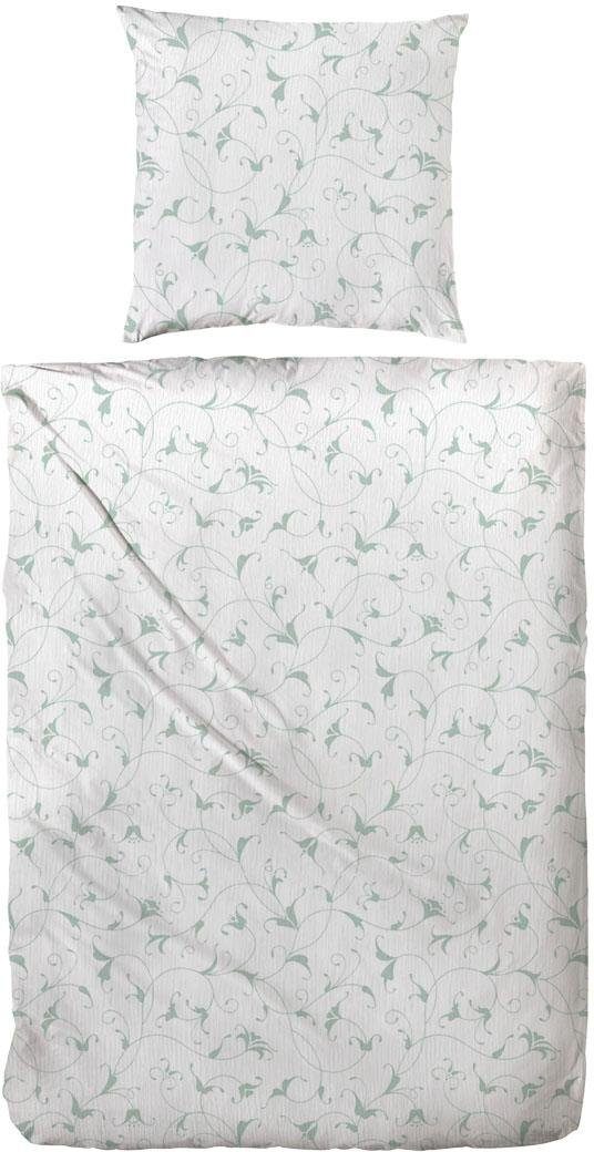 Primera Overtrekset Bio Crepe Ranken met filigraan rankpatroon (2-delig)