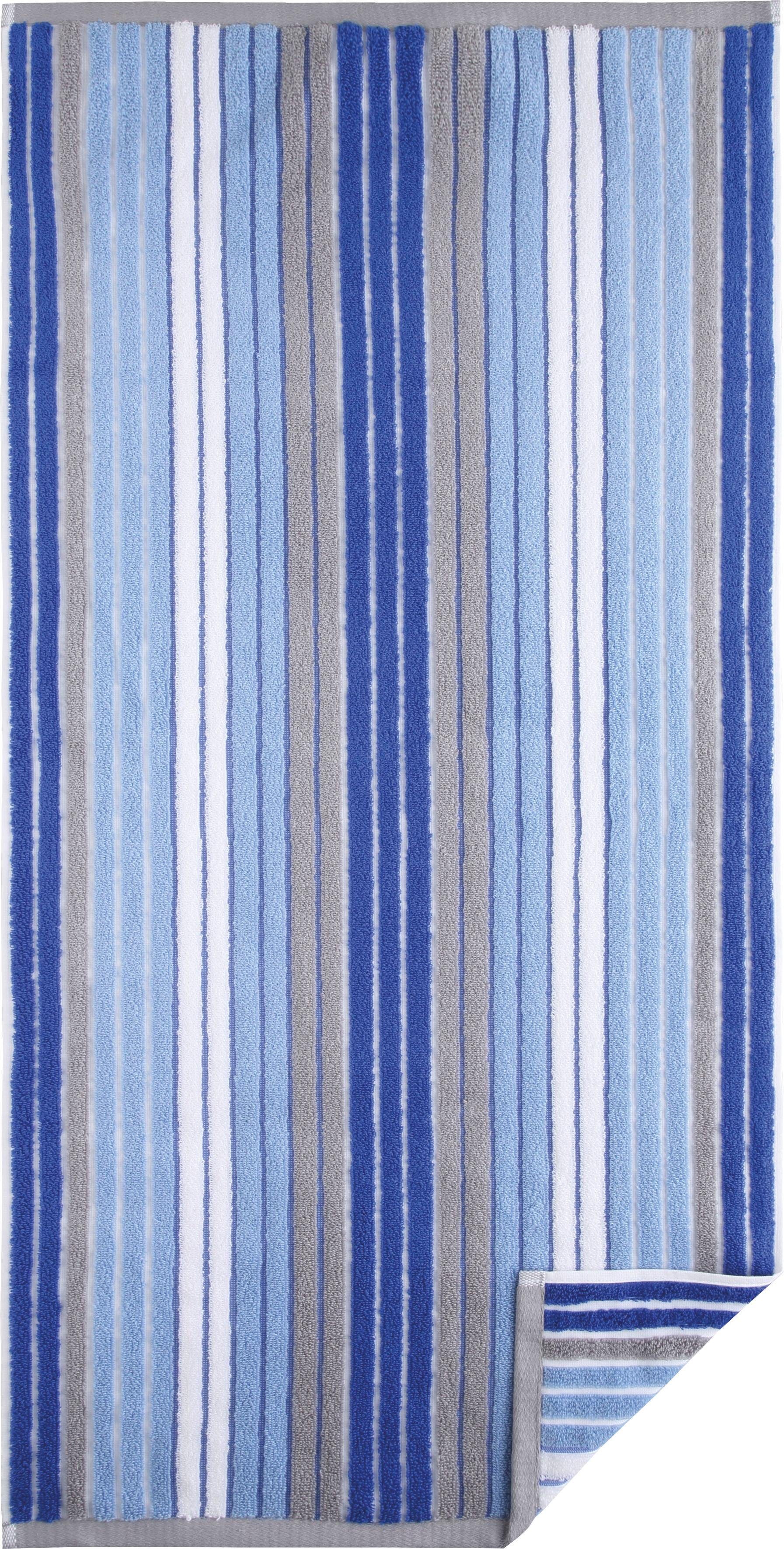 Egeria Handdoeken JAN met veelkleurige strepen (2 stuks)