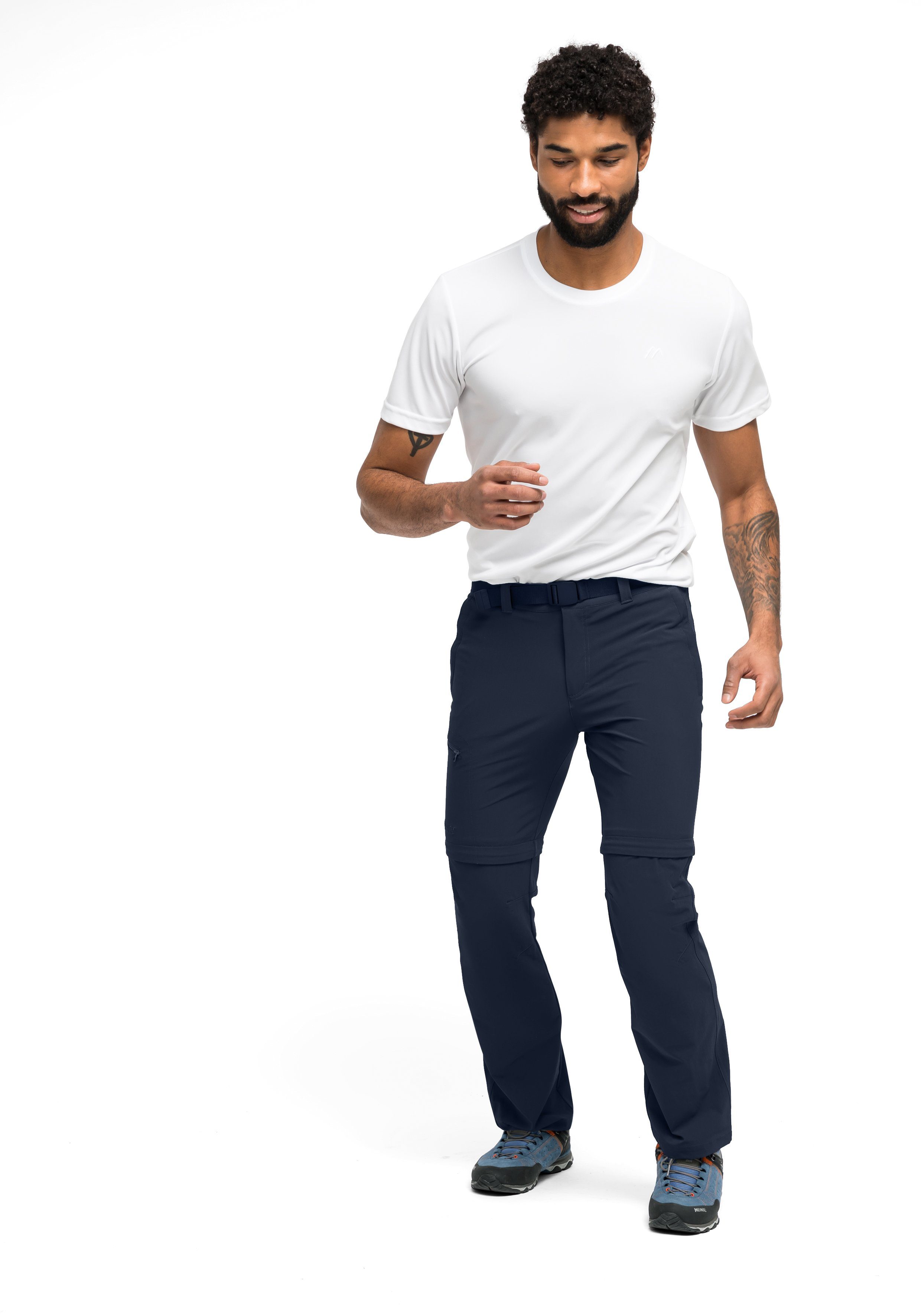 Maier Sports Functionele broek Tajo 2 Heren wandelbroek, afritsbare outdoorbroek, 4 zakken, regular fit