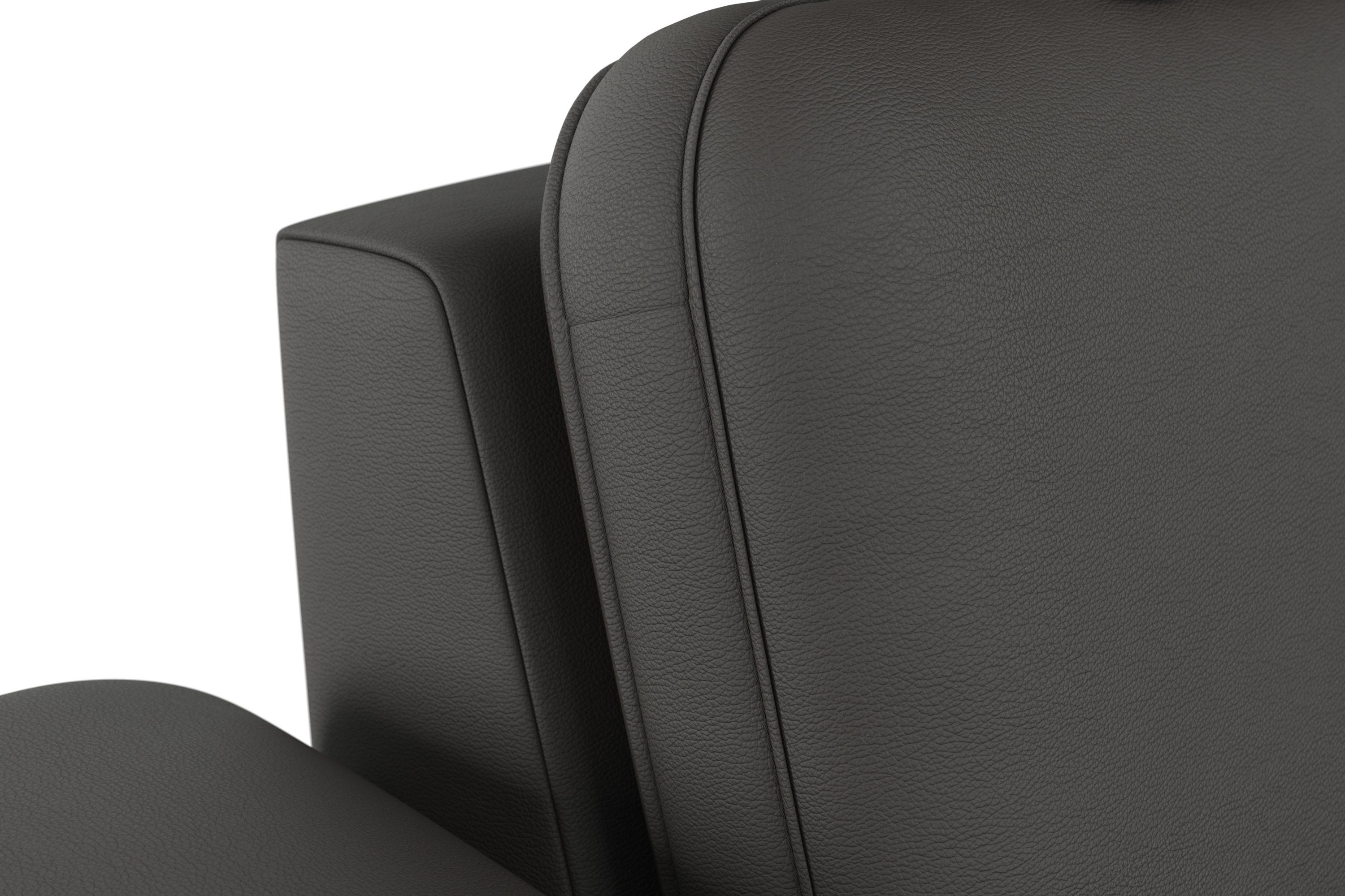 sit&more Hoekbank Bendigo L-vorm inclusief zitdiepteverstelling, bodemvrijheid 15 cm, 2 pootkleuren