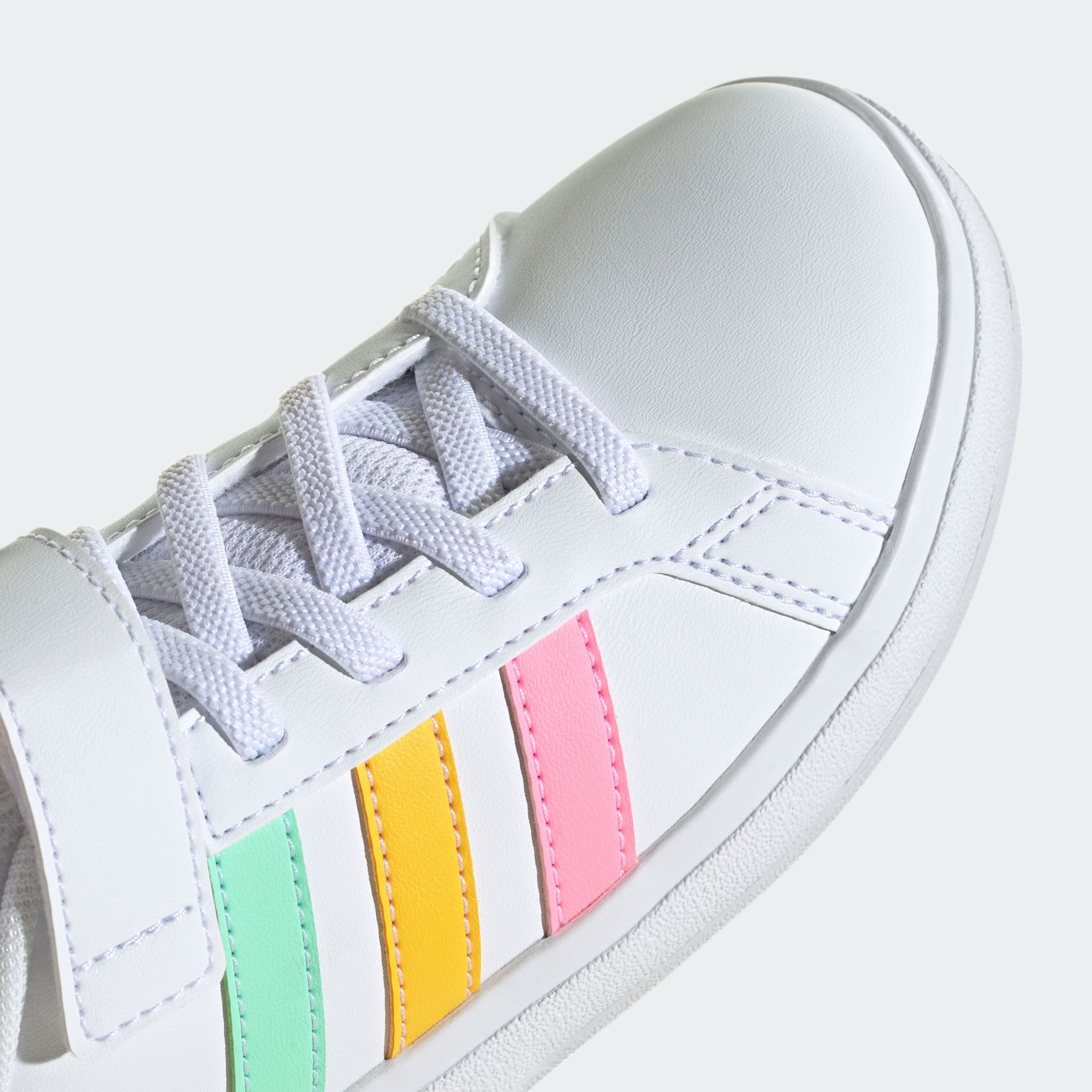 adidas Sportswear Klittenbandschoenen GRAND COURT 2.0 KIDS Design geïnspireerd op de adidas Superstar