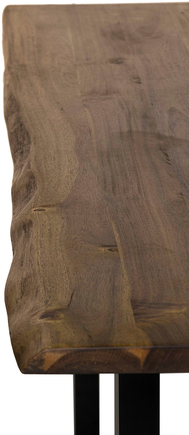 SalesFever Eettafel met echte boomrand