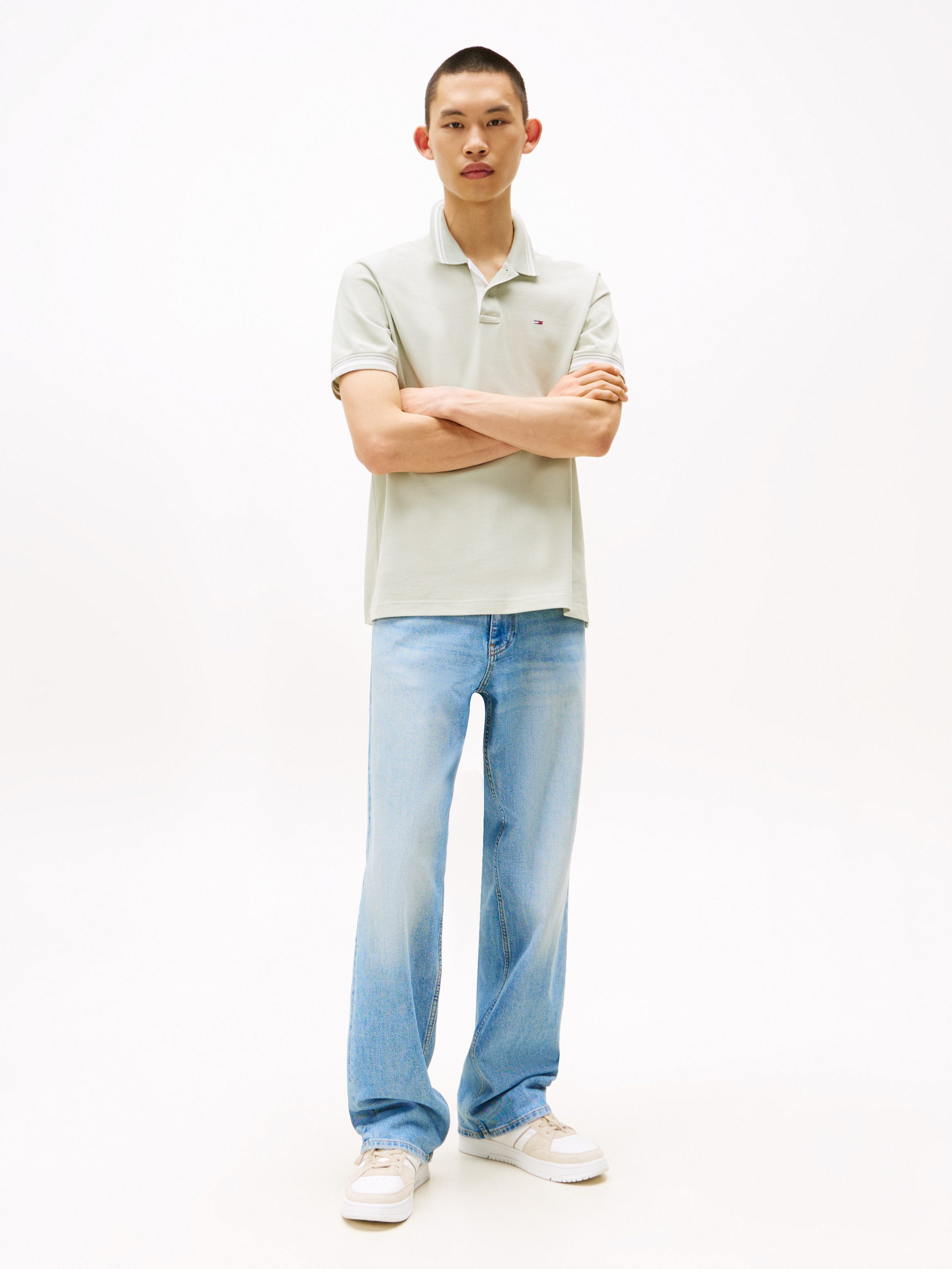 TOMMY JEANS Poloshirt TJM REG TIPPED POLO EXT