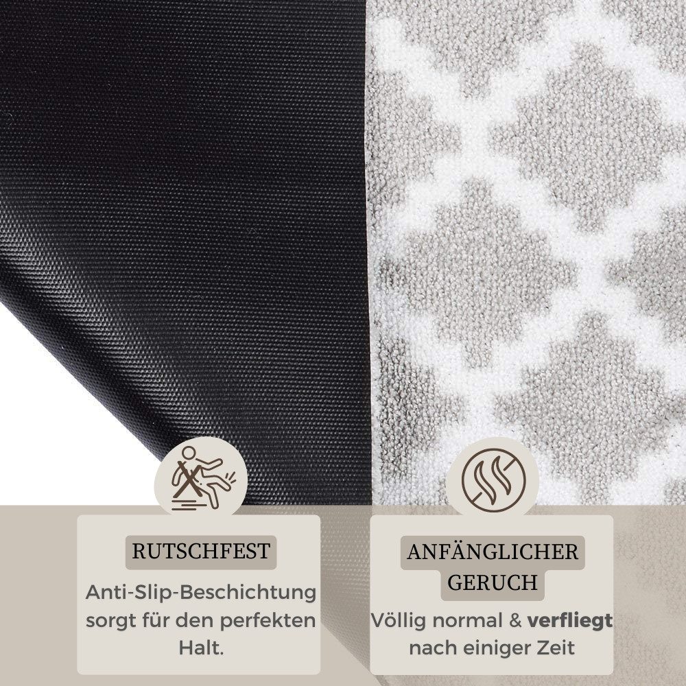 HANSE Home Mat Elegance, deurmat Inloopmat, binnen en buiten, antislip, weerbestendig, deurmat