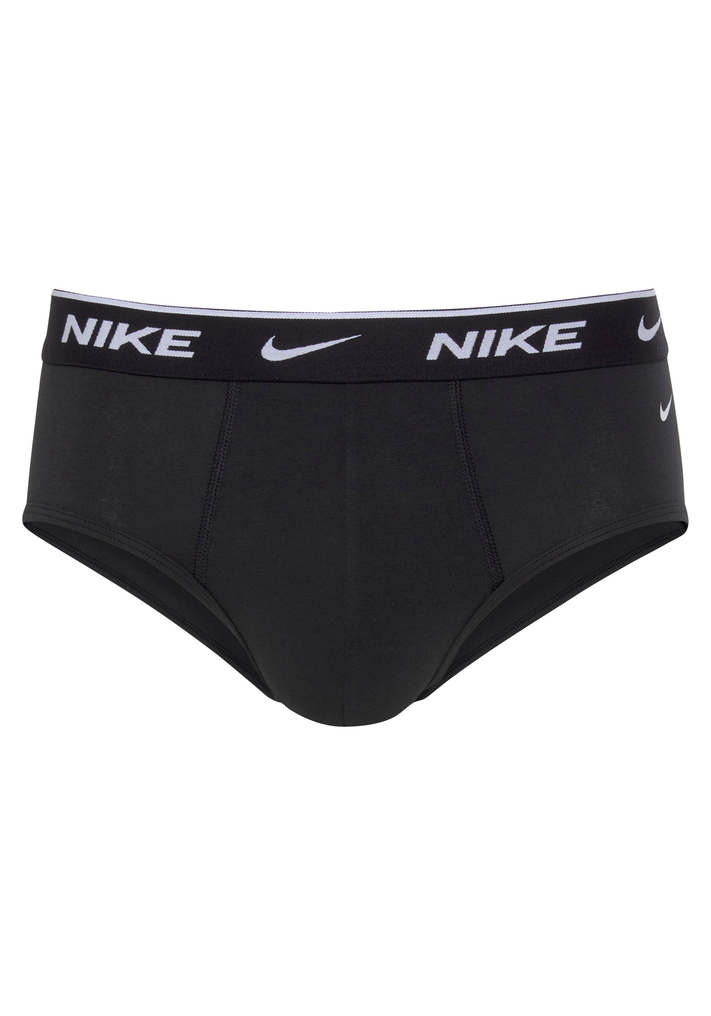 NIKE Underwear Slip BRIEF 3PK met elastische logo-band (3 stuks)