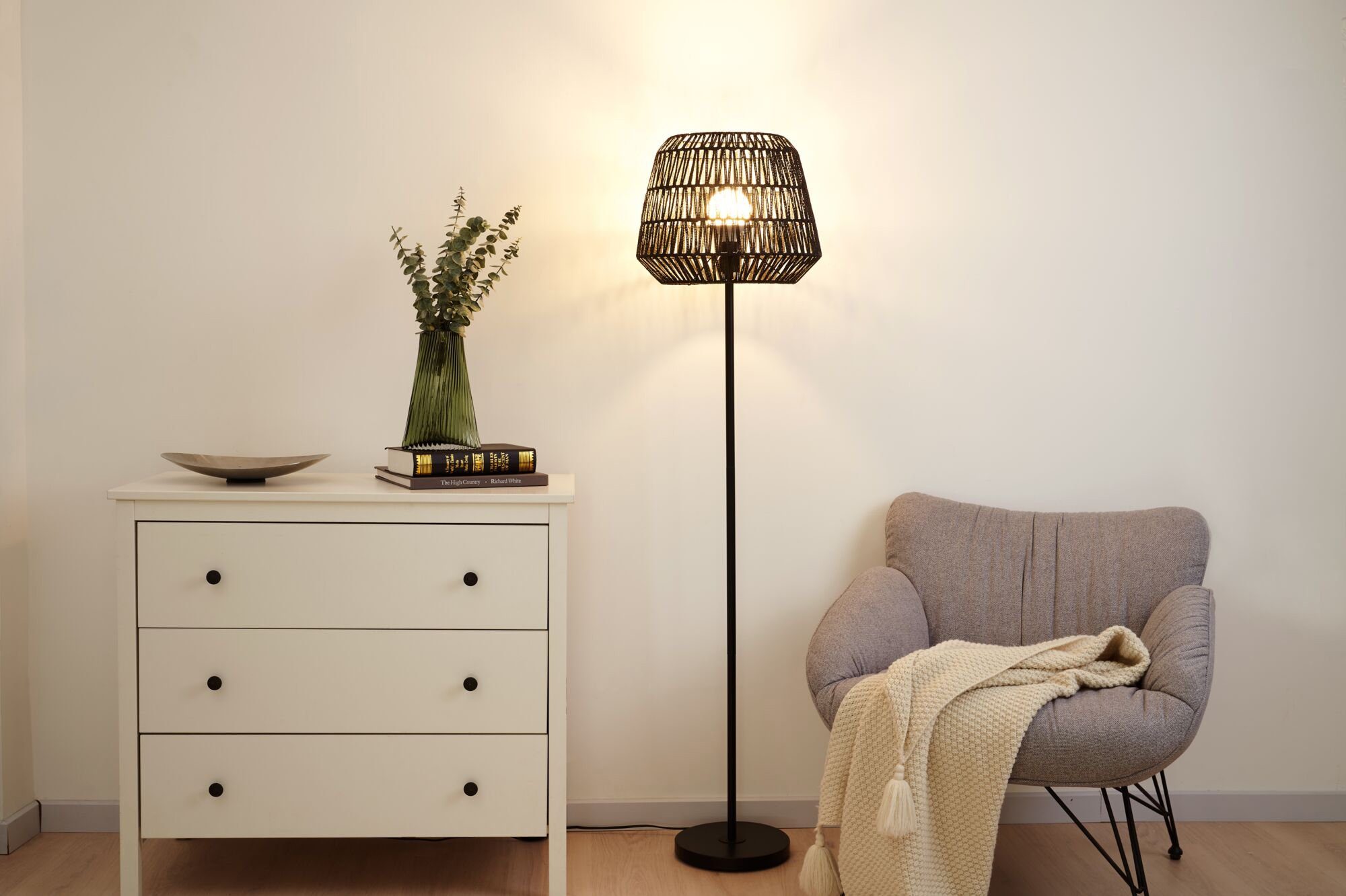 Pauleen Staande lamp Timber Pearl