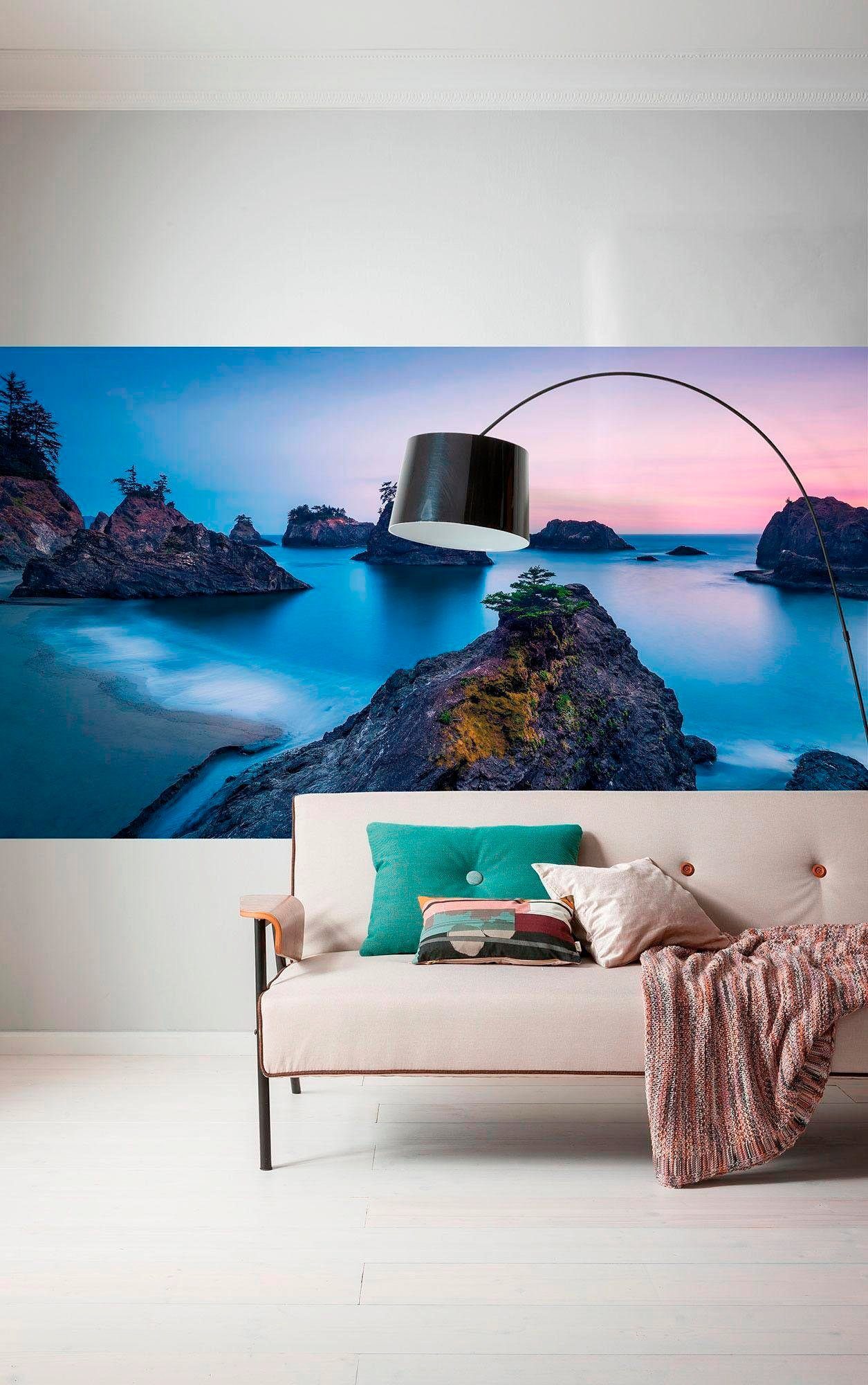 Komar Vliesbehang Digitale print vlies - Secret Beach - Afmeting 200 x 100 cm (1 stuk)