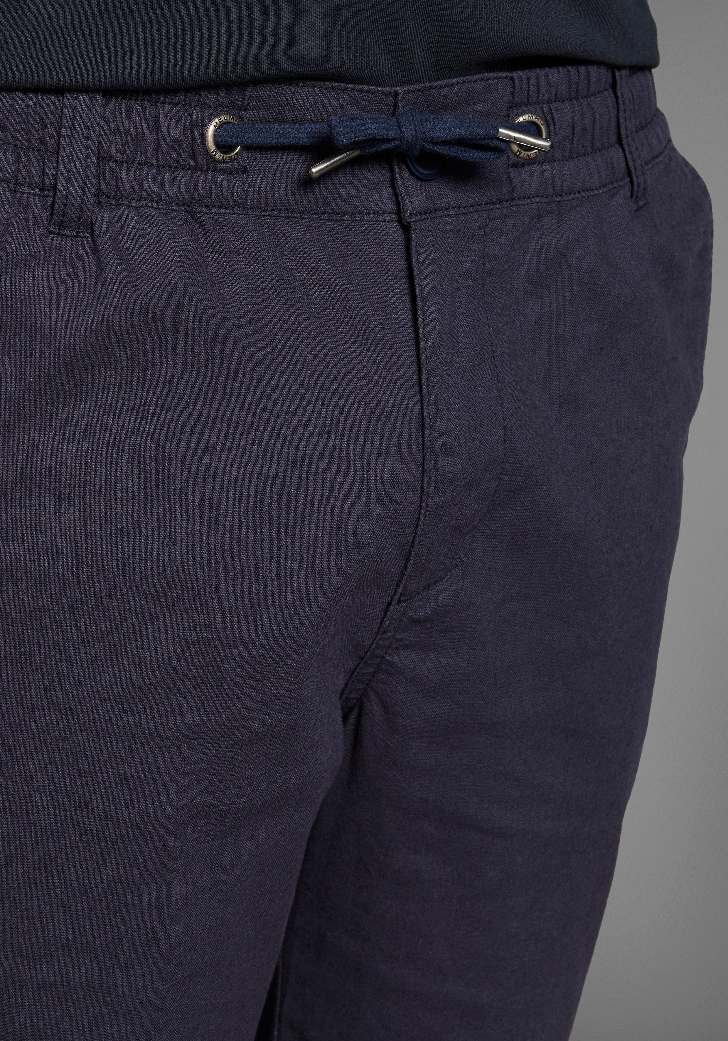 DELMAO Bermuda Van linnen Casual bermuda's