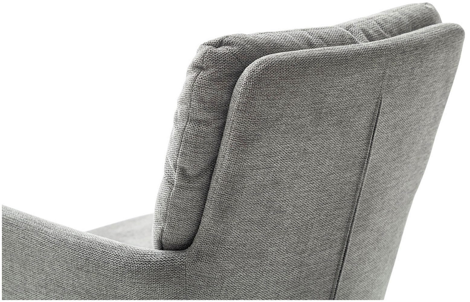 MCA furniture Eetkamerstoel (2-set), draaibaar 180°, pocketvering, zithoogte ca. 50 cm