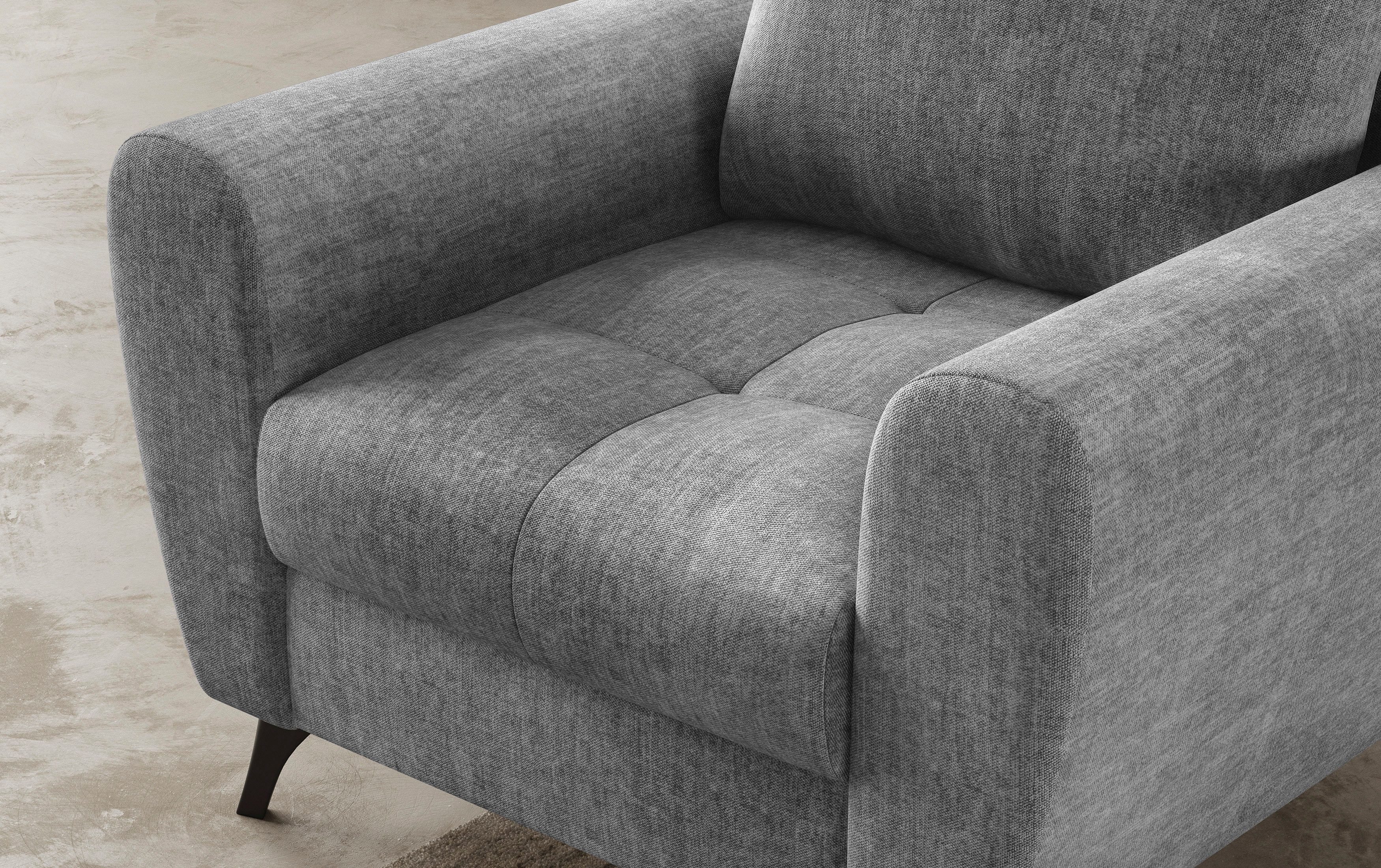 Mr. Couch Fauteuil Blackburn II Passend bij de set, met koudschuimvering tot 140 kg belastbaar