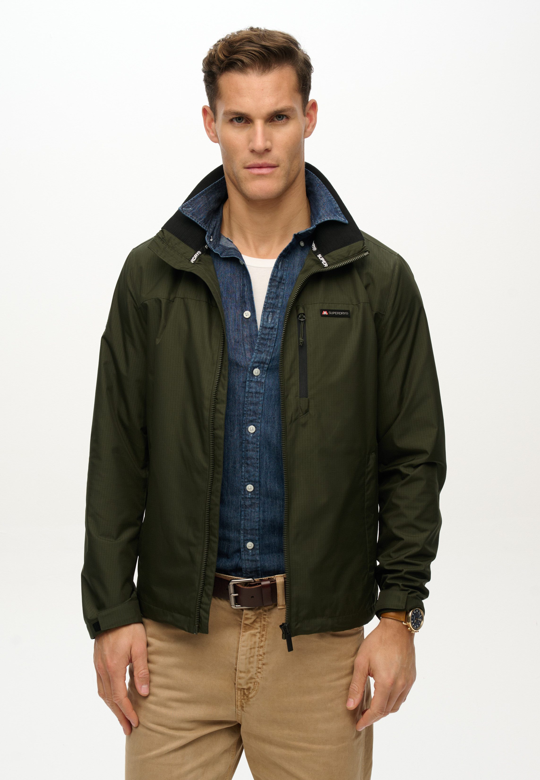 Superdry Outdoorjack NON HOOD LOGO WINDBREAKER