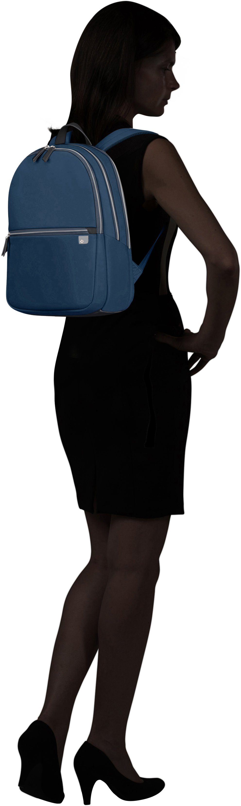 Samsonite Laptoprugzak ECO WAVE Vrijetijds rugzak schoolrugzak stadsrugzak 15,6-inch laptopvak