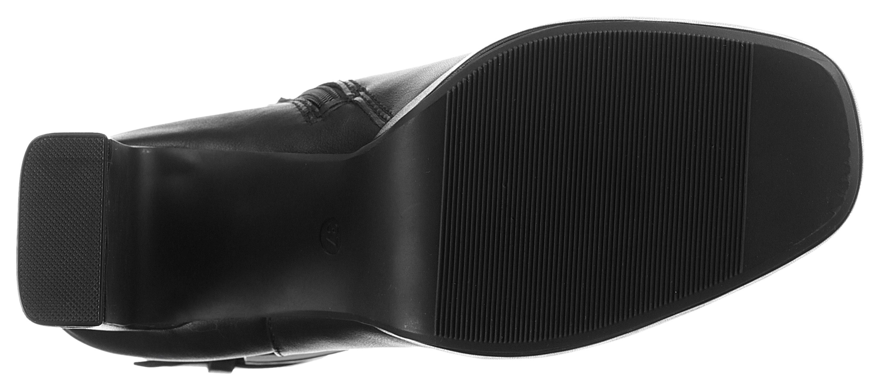 Aniston SHOES Laarsjes avond enkellaars met plateau - nieuwe collectie