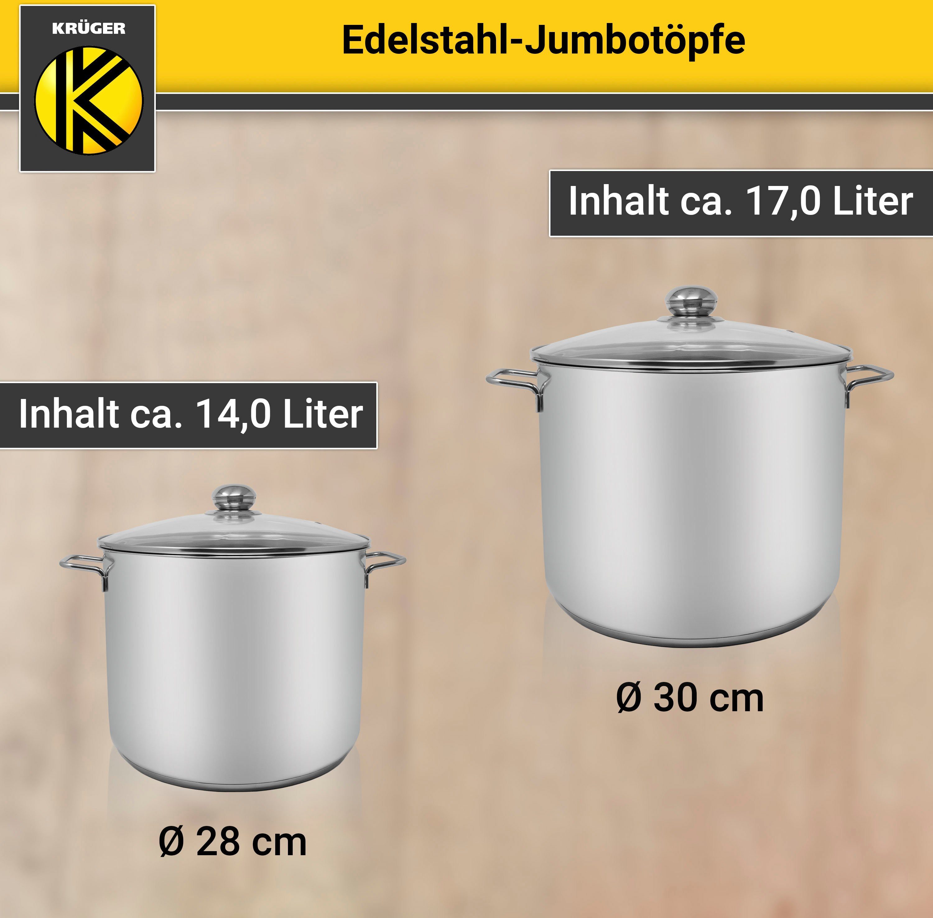 Krüger Kookpan voor inductiekookvelden geschikt