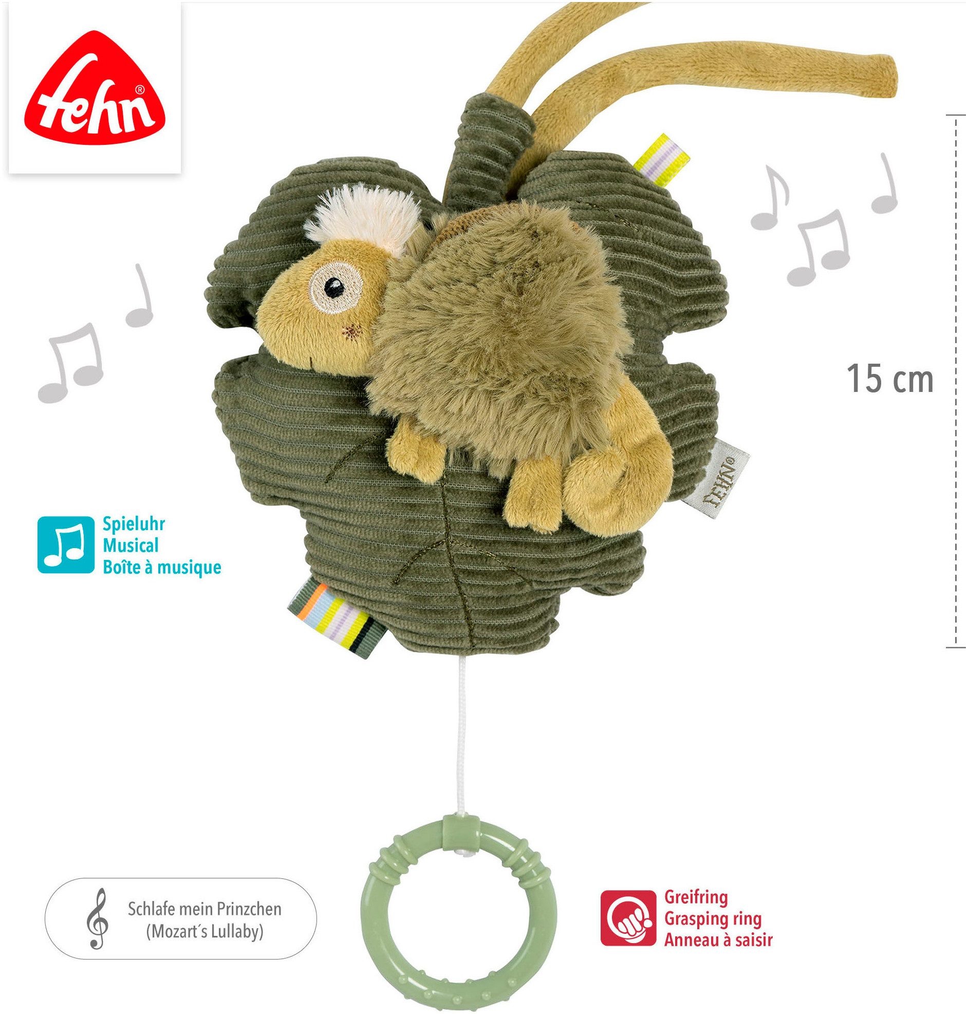 Fehn Speeldoosje Lazy, Crazy & Pink, Kameleon