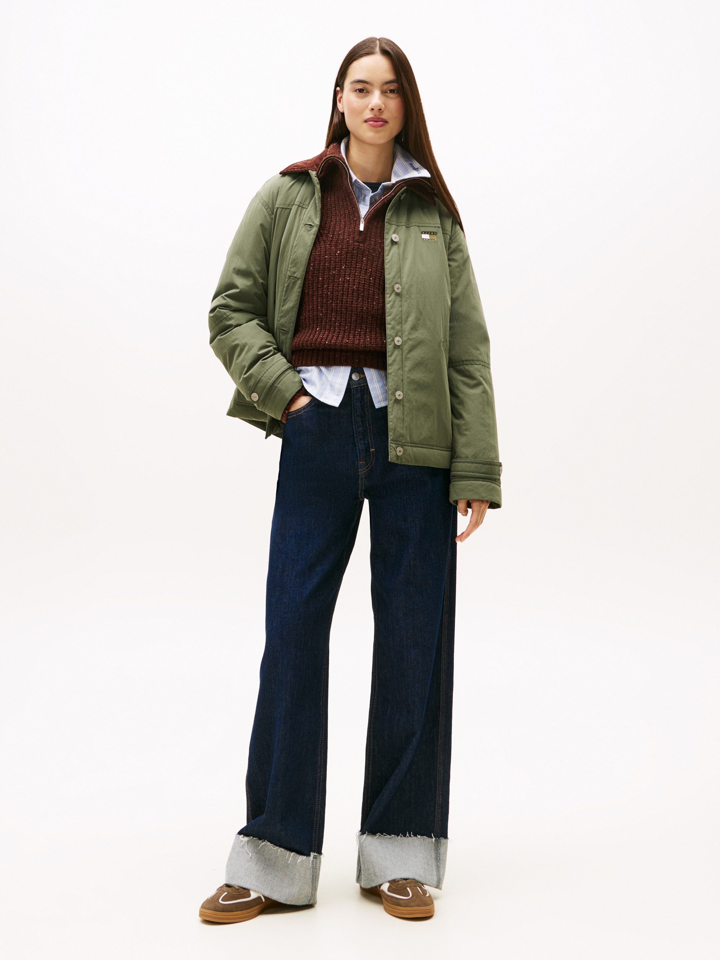 TOMMY JEANS Outdoorjack TJW CORD COLLAR CHORE JACKET