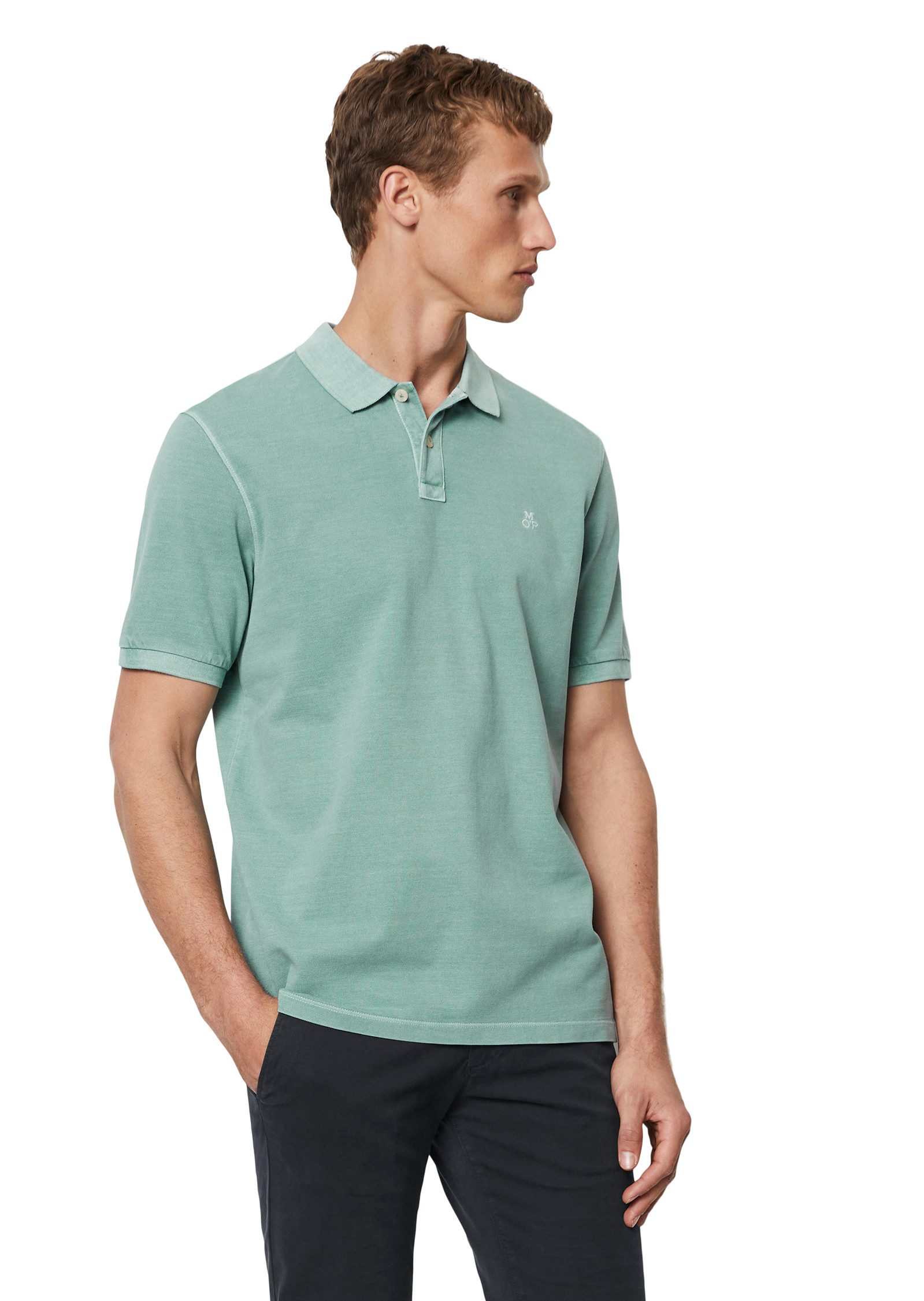 Marc O'Polo Poloshirt van piqué (MOP casual heren poloshirt)
