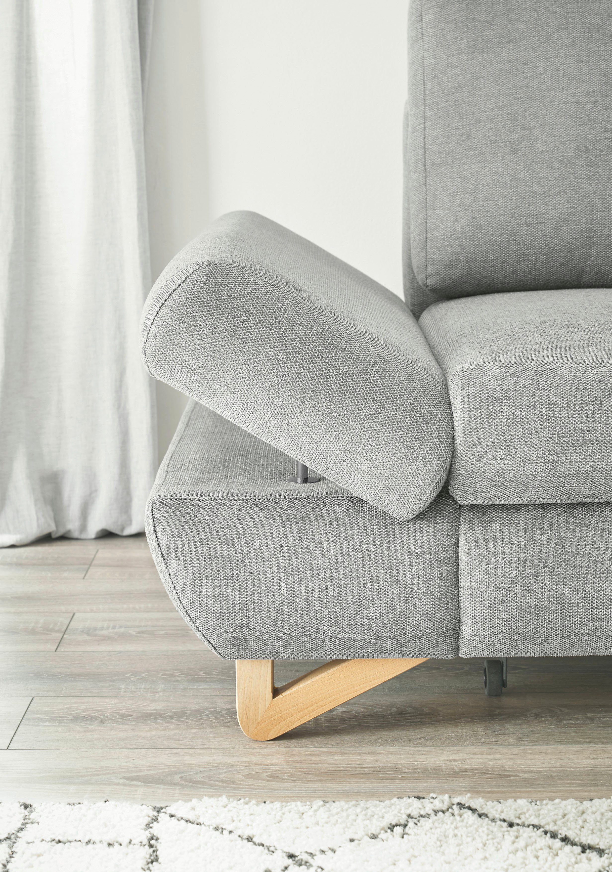 INOSIGN Slaapbank City/Giron comfortabele slaapbank (ligoppervlak 245 x 138 cm) en bedlade